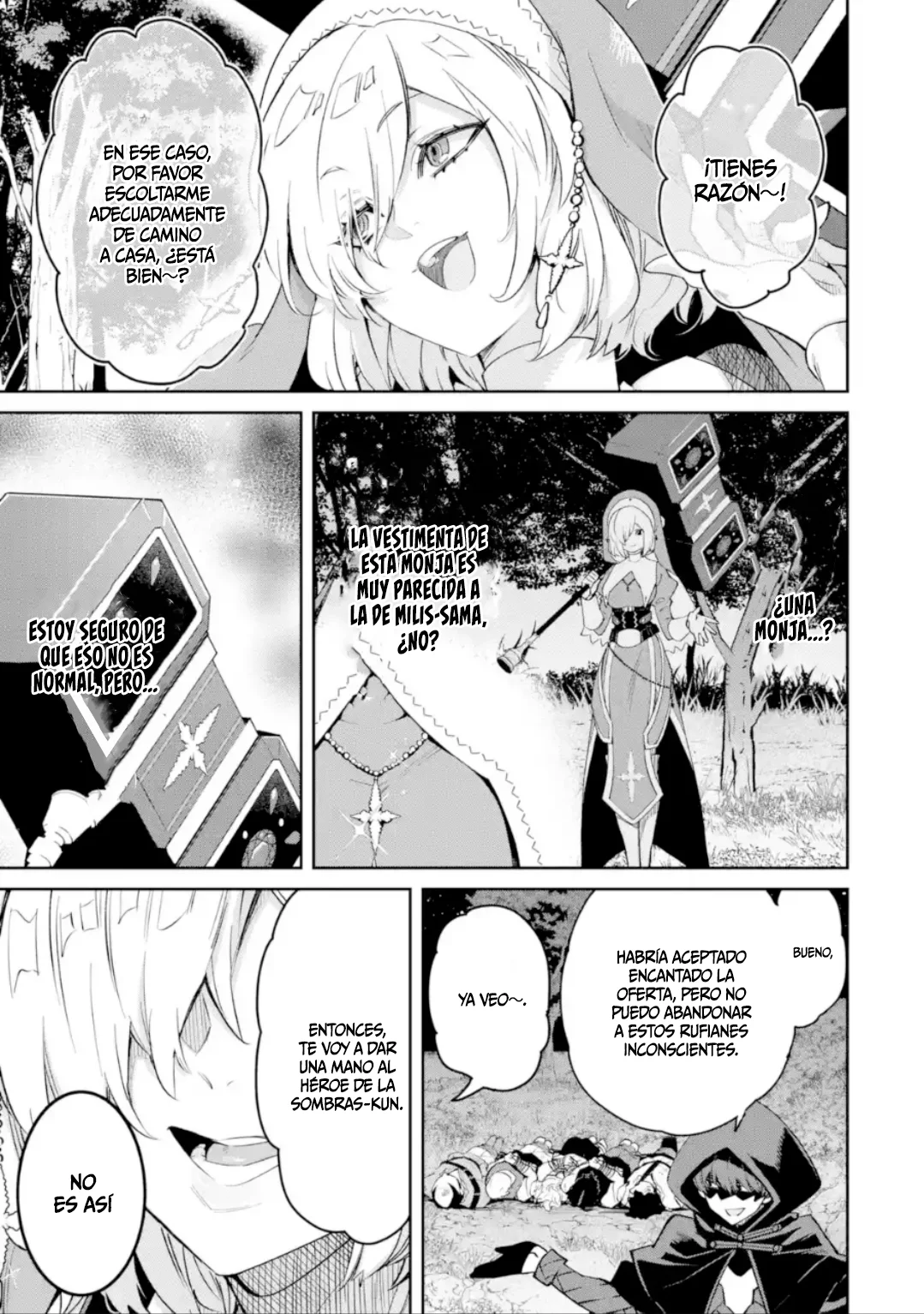 Ore wa Kage no Eiyuu ja Arimasen! Sekai Kusshi no Majutsushi?…… Nani Sore Capítulo 2.6 - Page 9