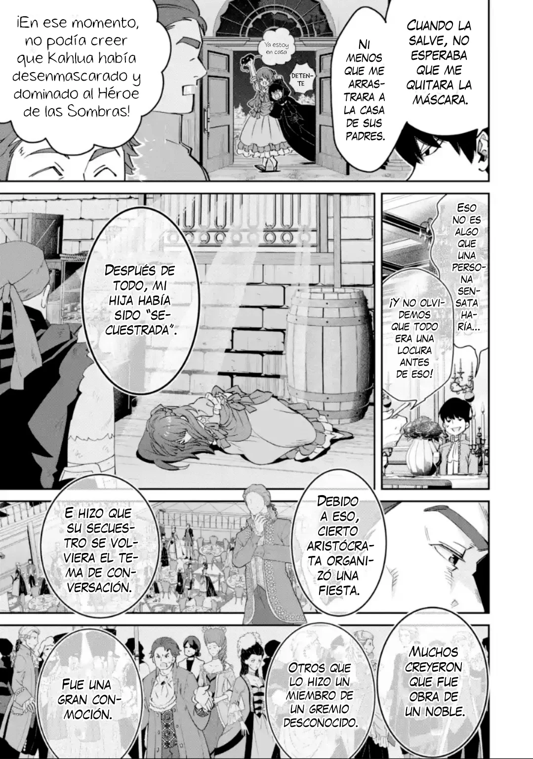 Ore wa Kage no Eiyuu ja Arimasen! Sekai Kusshi no Majutsushi?…… Nani Sore Capítulo 3.4 - Page 5