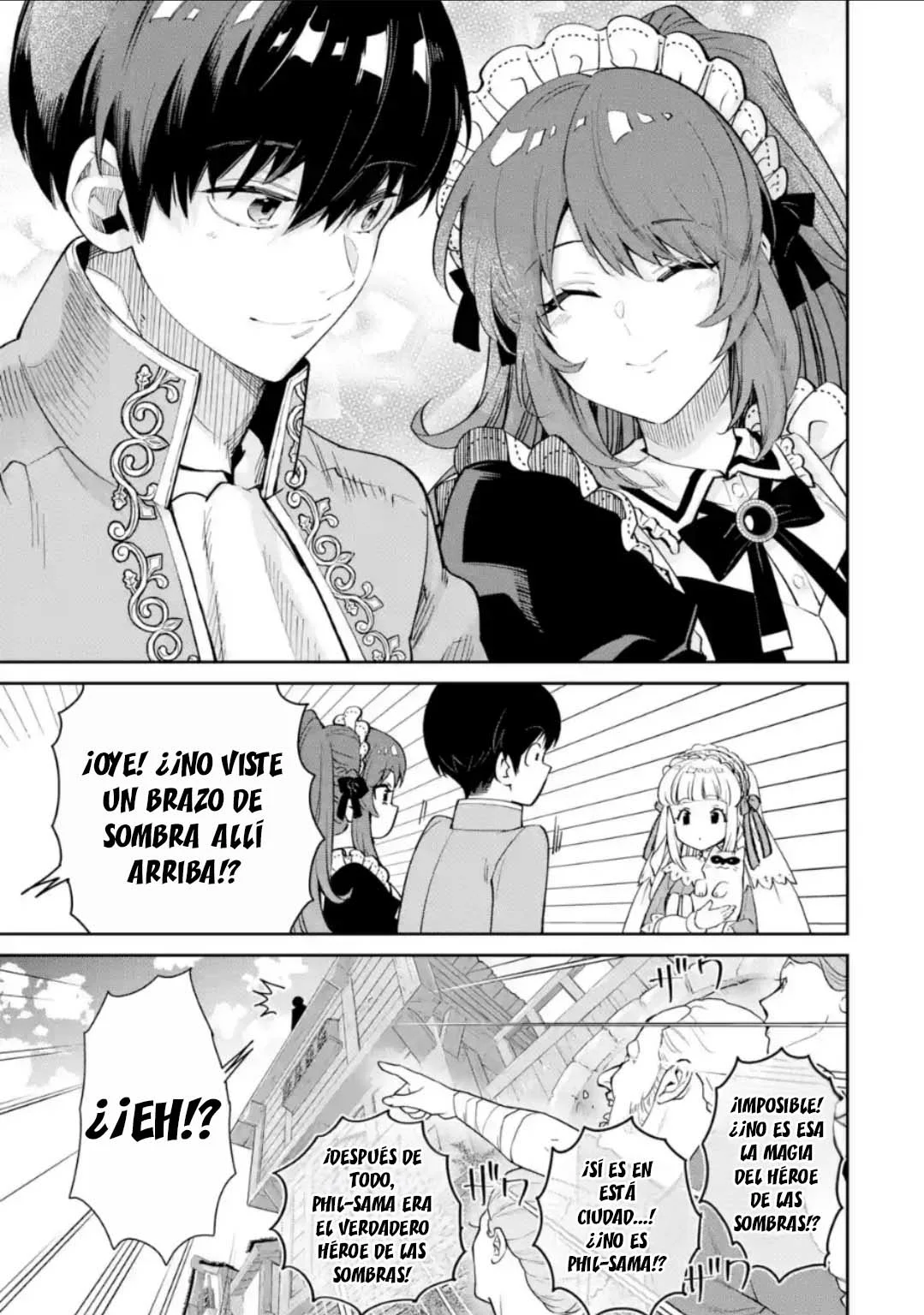 Ore wa Kage no Eiyuu ja Arimasen! Sekai Kusshi no Majutsushi?…… Nani Sore Capítulo 5.4 - Page 11