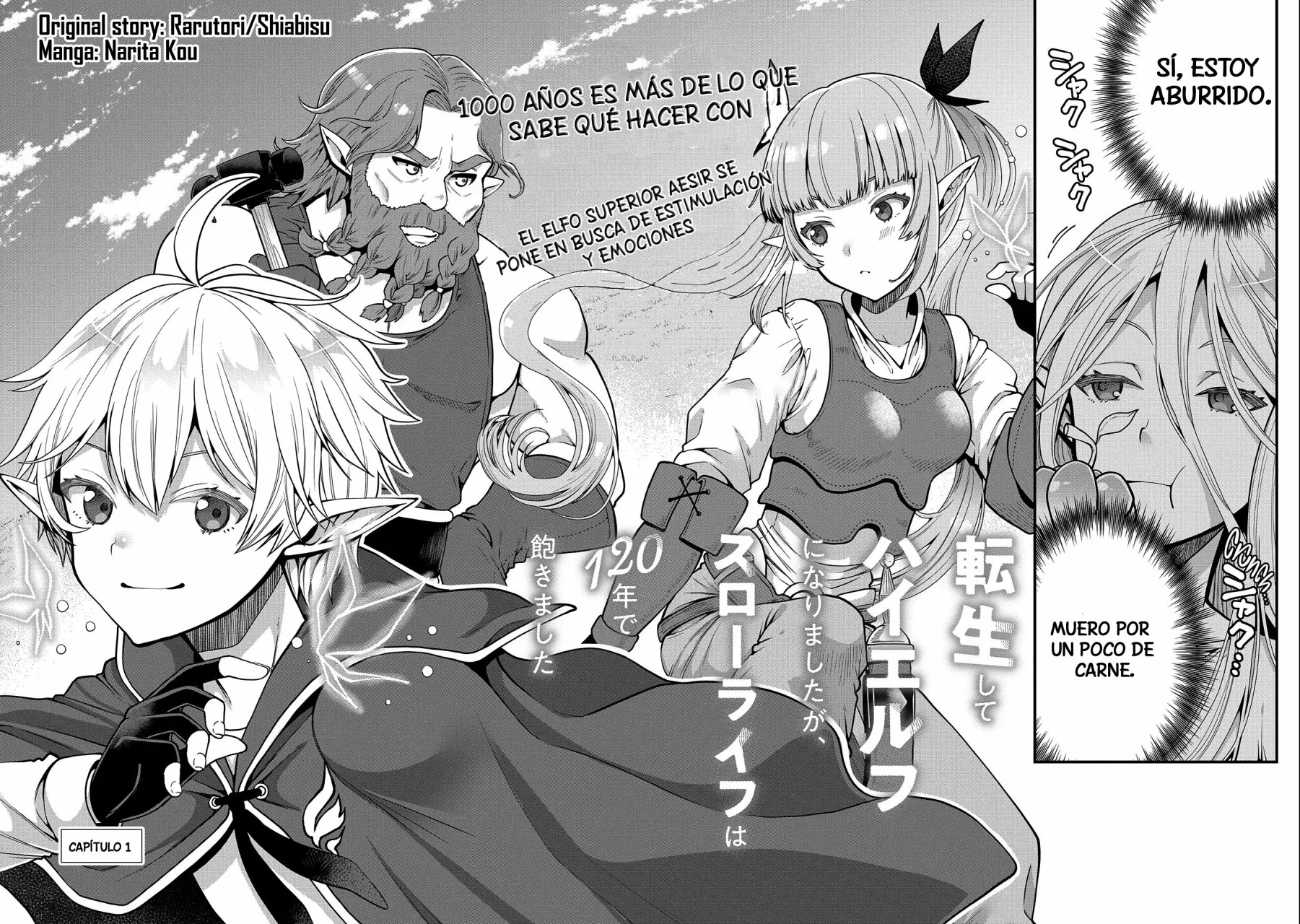 Tensei Shite High Elf ni Narimashitaga, Slow Life wa 120-nen de Akimashita Capítulo 1 - Page 3
