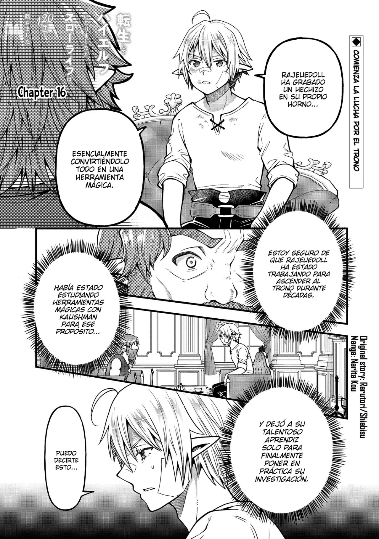 Tensei Shite High Elf ni Narimashitaga, Slow Life wa 120-nen de Akimashita Capítulo 16 - Page 1