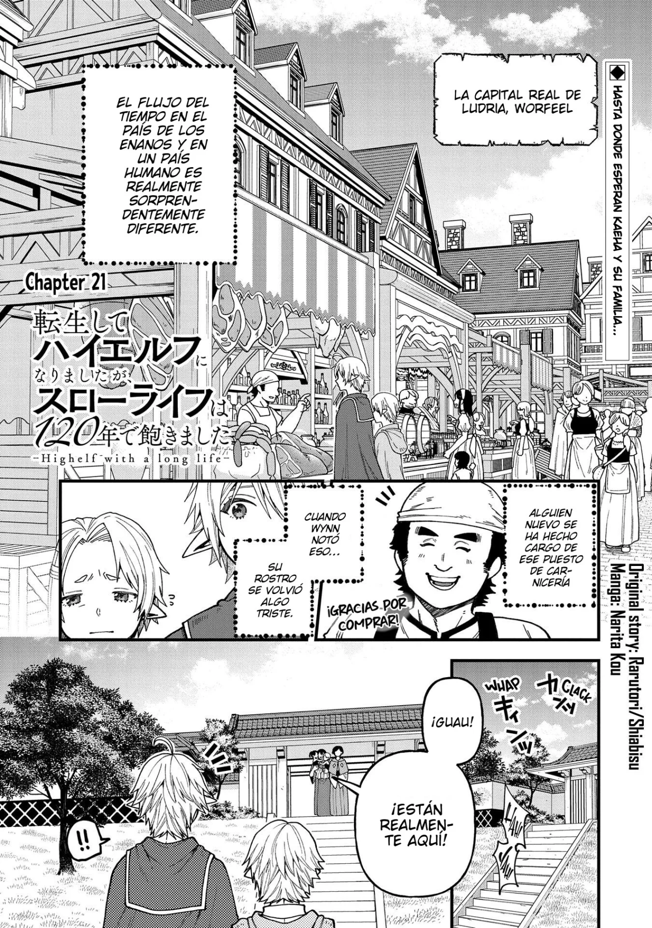 Tensei Shite High Elf ni Narimashitaga, Slow Life wa 120-nen de Akimashita Capítulo 21 - Page 1