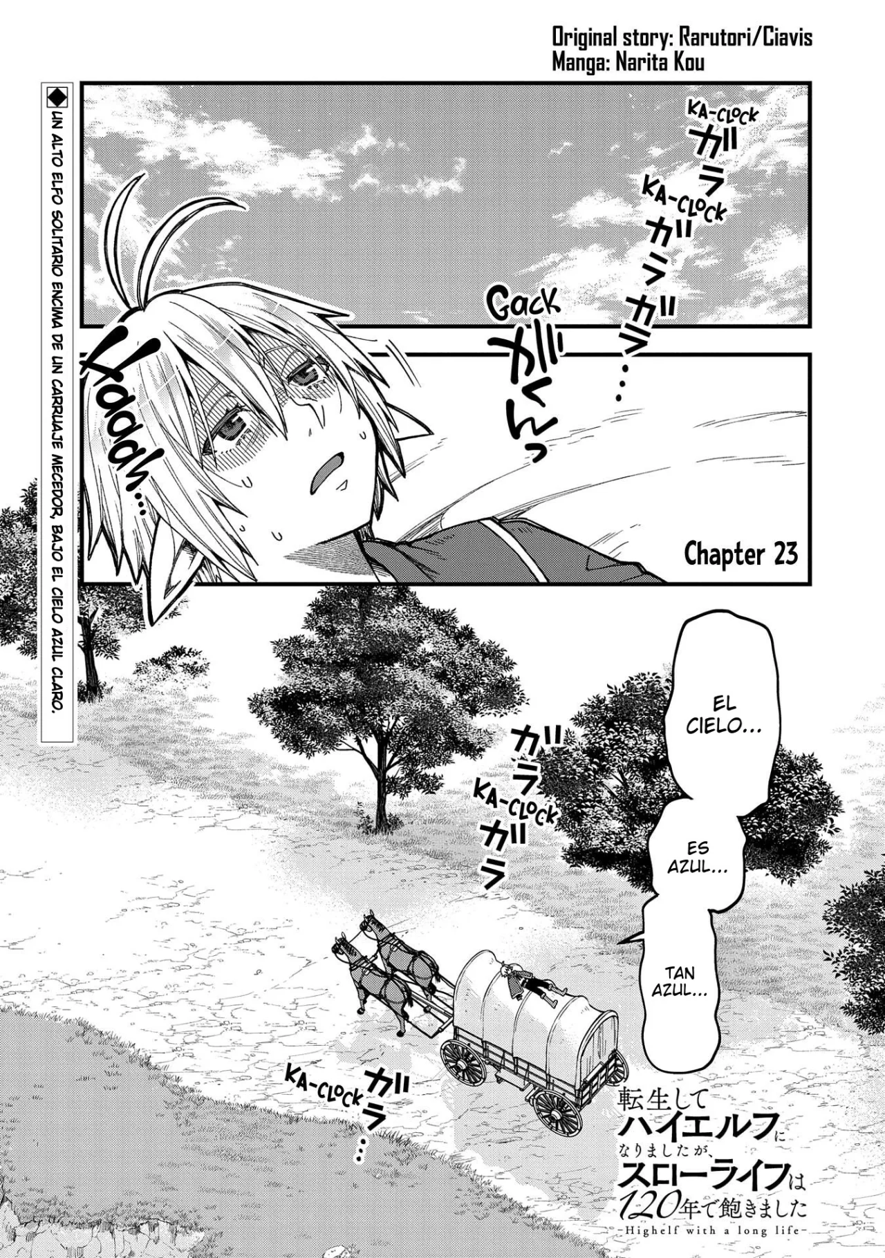 Tensei Shite High Elf ni Narimashitaga, Slow Life wa 120-nen de Akimashita Capítulo 23 - Page 1