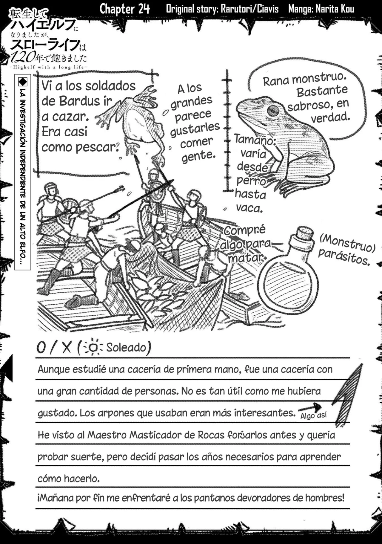 Tensei Shite High Elf ni Narimashitaga, Slow Life wa 120-nen de Akimashita Capítulo 24 - Page 1