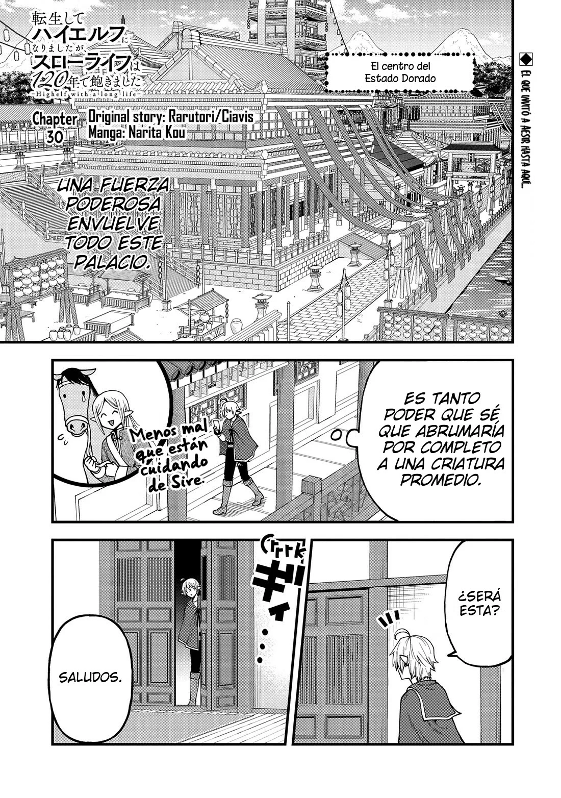 Tensei Shite High Elf ni Narimashitaga, Slow Life wa 120-nen de Akimashita Capítulo 30 - Page 1