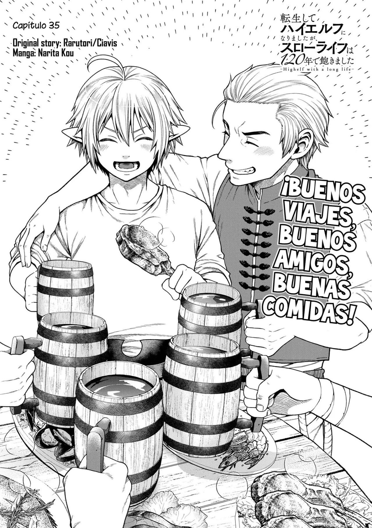 Tensei Shite High Elf ni Narimashitaga, Slow Life wa 120-nen de Akimashita Capítulo 35 - Page 1