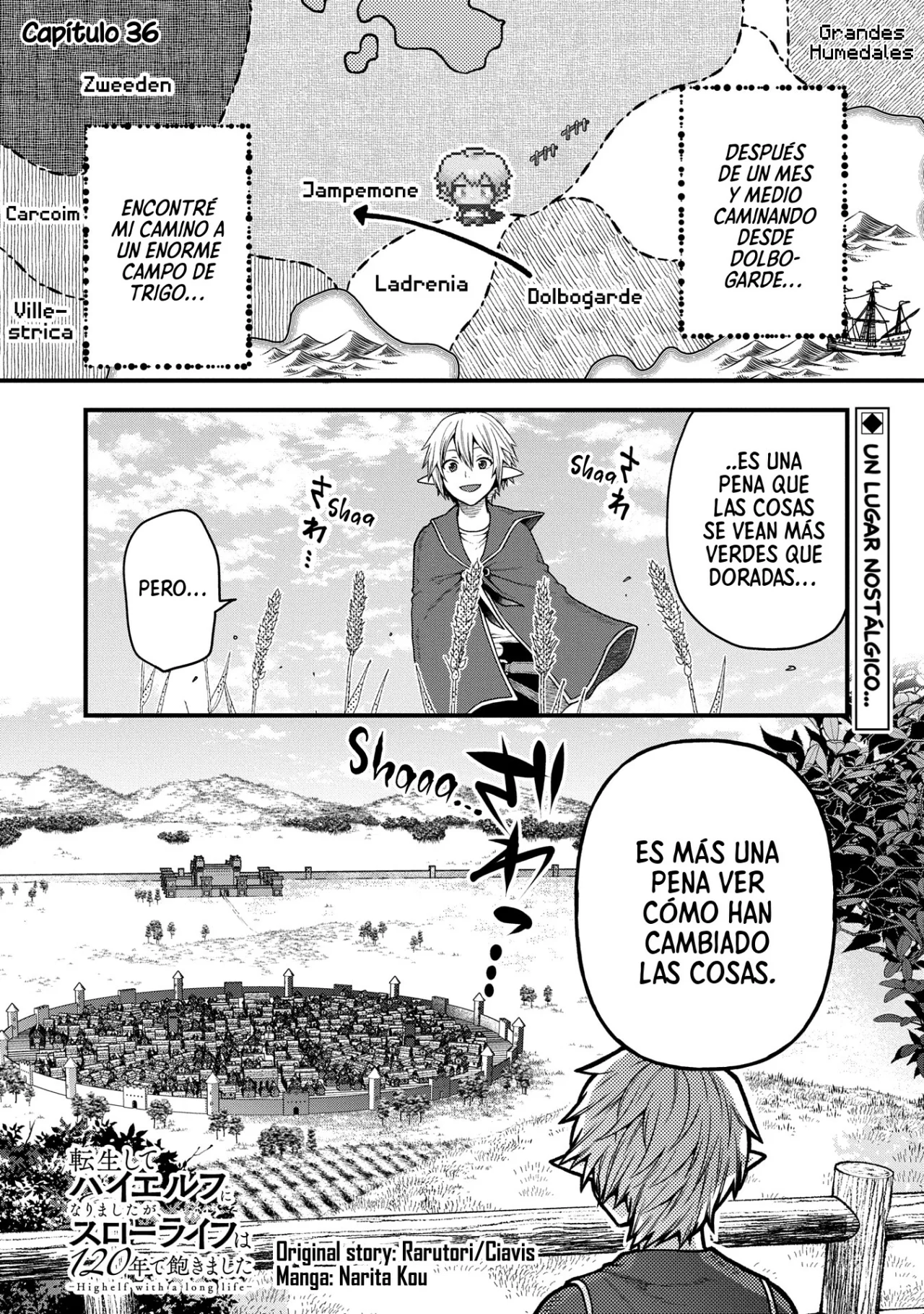 Tensei Shite High Elf ni Narimashitaga, Slow Life wa 120-nen de Akimashita Capítulo 36 - Page 1