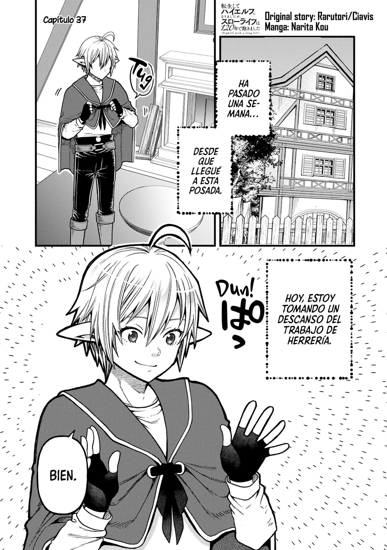 Tensei Shite High Elf ni Narimashitaga, Slow Life wa 120-nen de Akimashita Capítulo 37 - Page 1