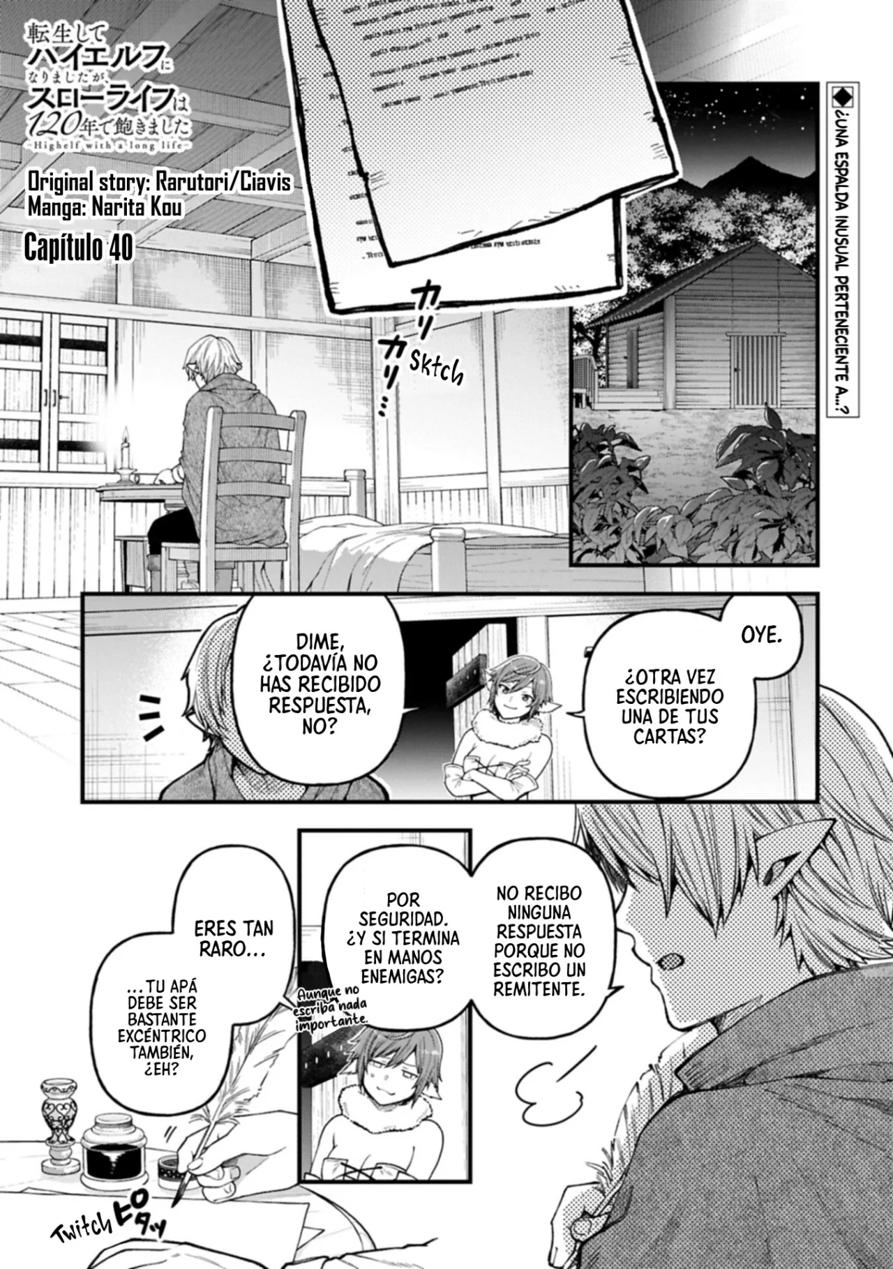 Tensei Shite High Elf ni Narimashitaga, Slow Life wa 120-nen de Akimashita Capítulo 40 - Page 1