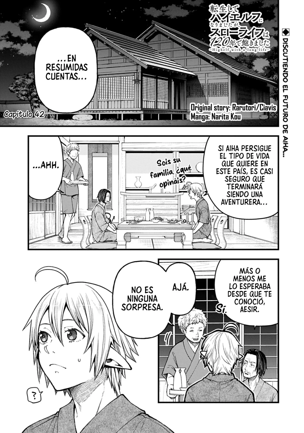 Tensei Shite High Elf ni Narimashitaga, Slow Life wa 120-nen de Akimashita Capítulo 42 - Page 1
