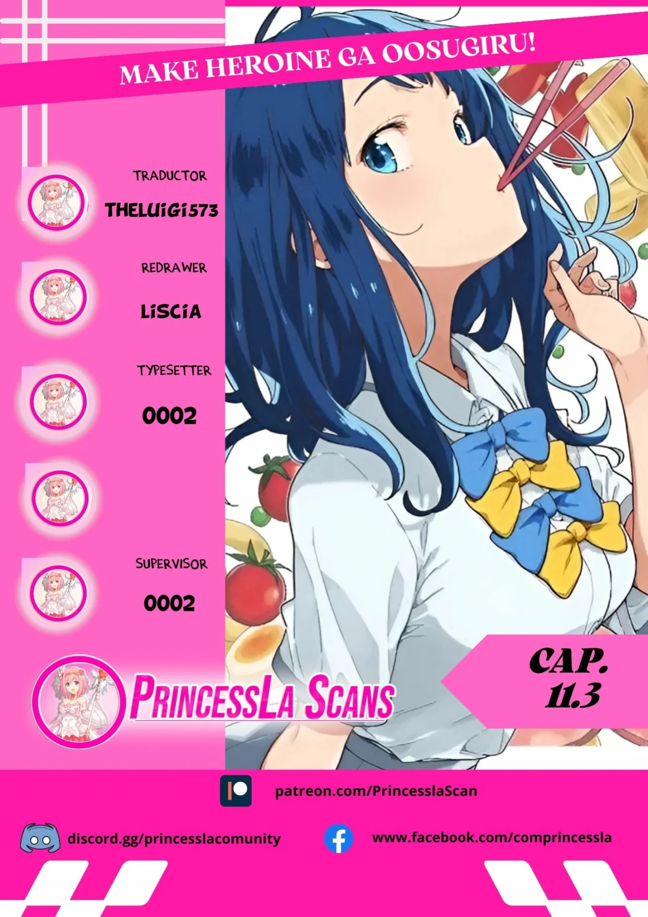 Make Heroine ga Oosugiru! Capítulo 11.3 - Page 1