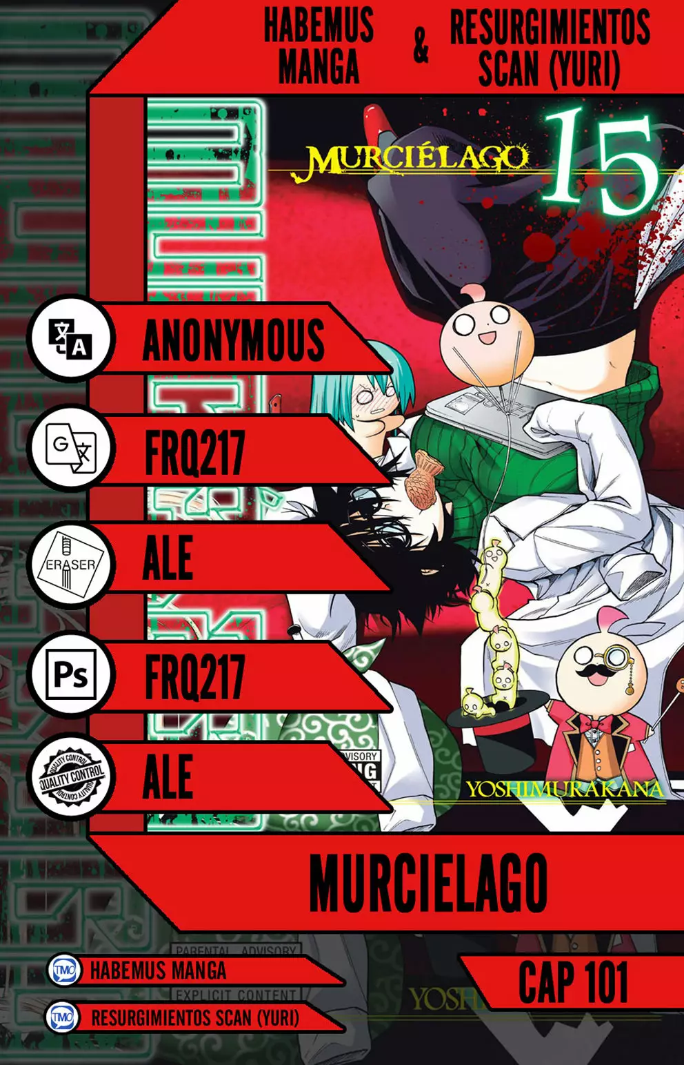 Murcielago Capítulo 101 - Page 1