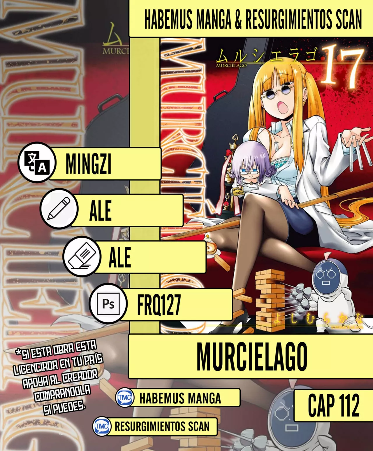 Murcielago Capítulo 112 - Page 1