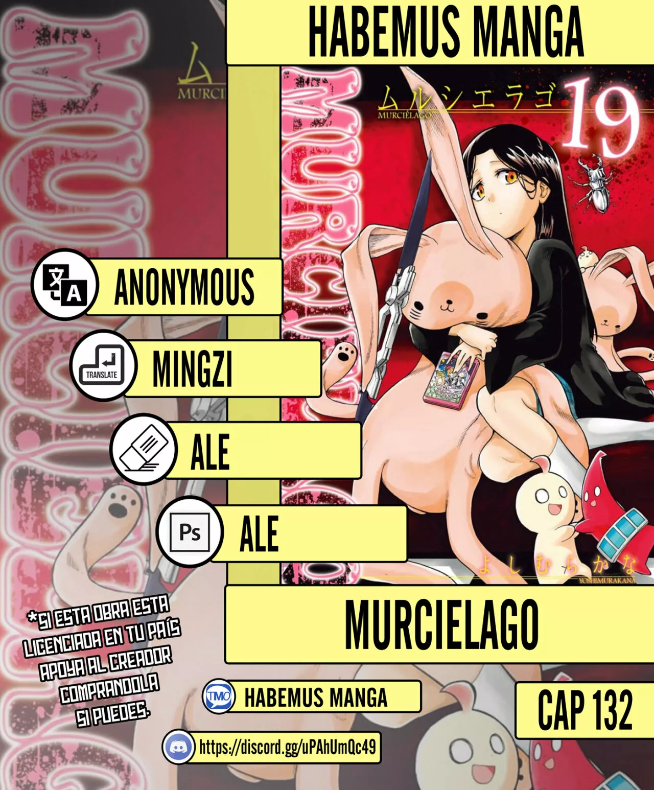 Murcielago Capítulo 132 - Page 1