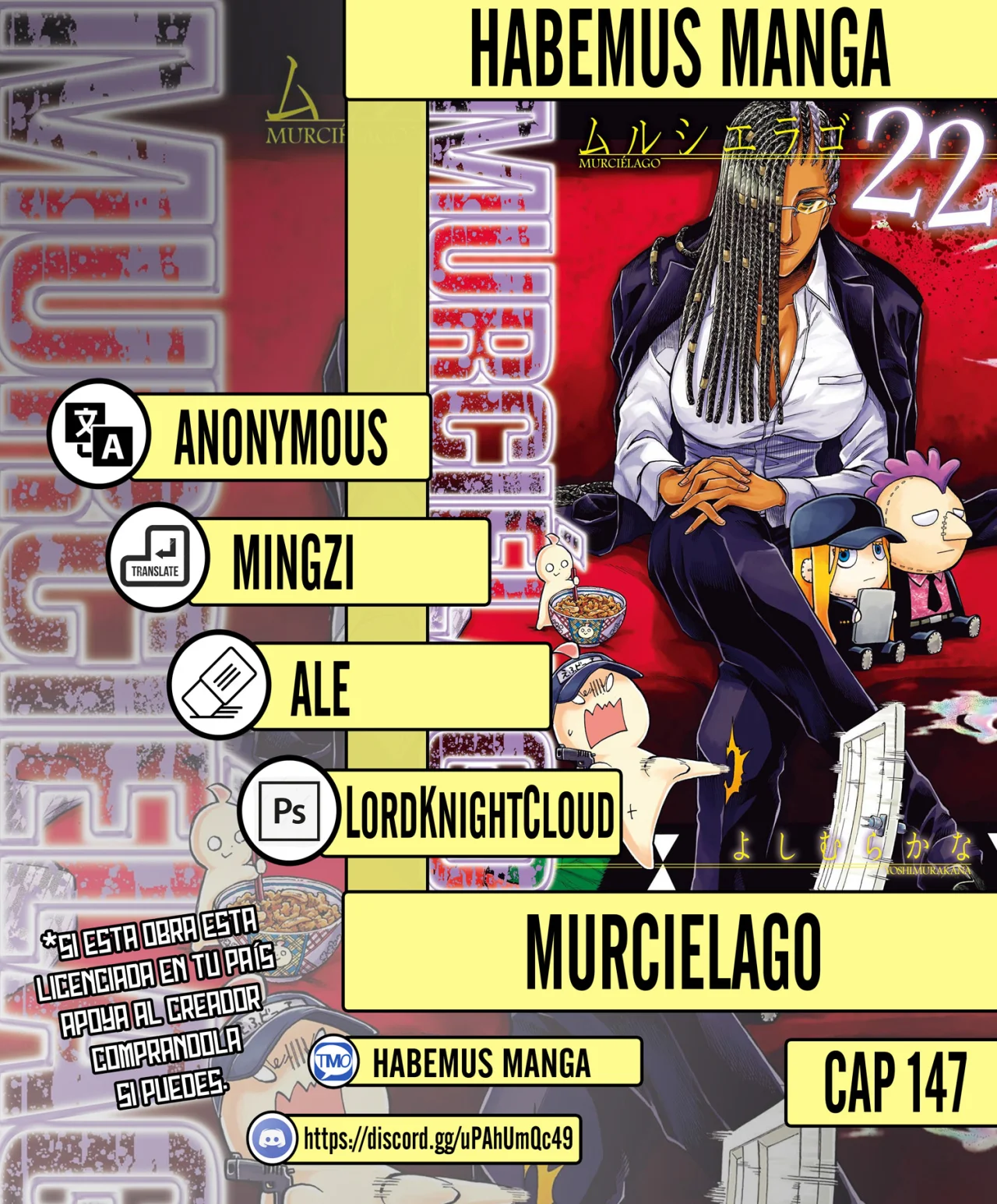 Murcielago Capítulo 147 - Page 1