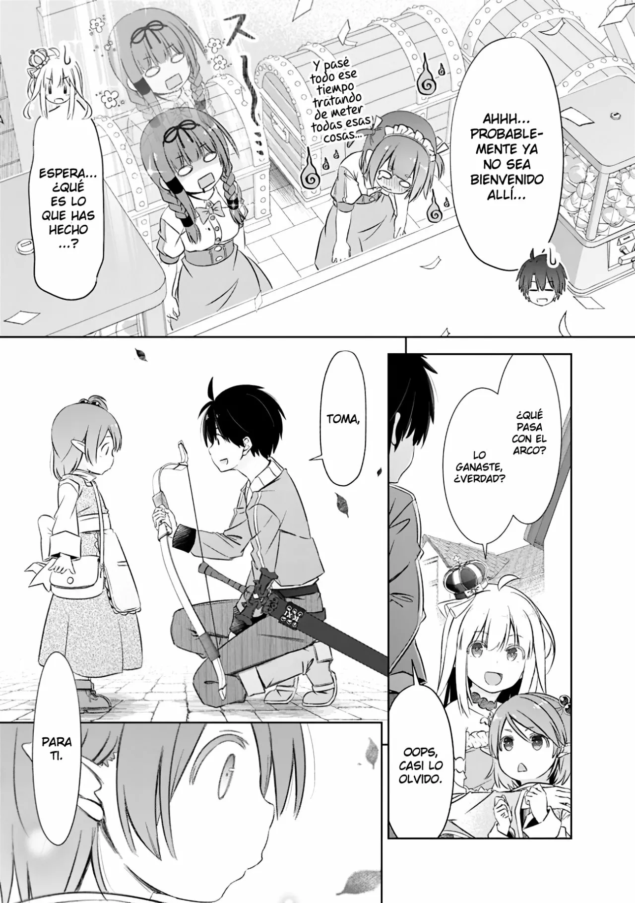 Attouteki Gacha Un de Isekai wo Nariagaru! Capítulo 10 - Page 11
