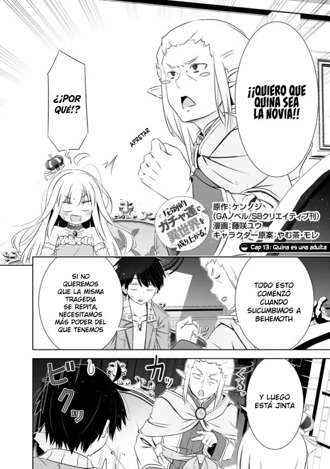 Attouteki Gacha Un de Isekai wo Nariagaru! Capítulo 13 - Page 2