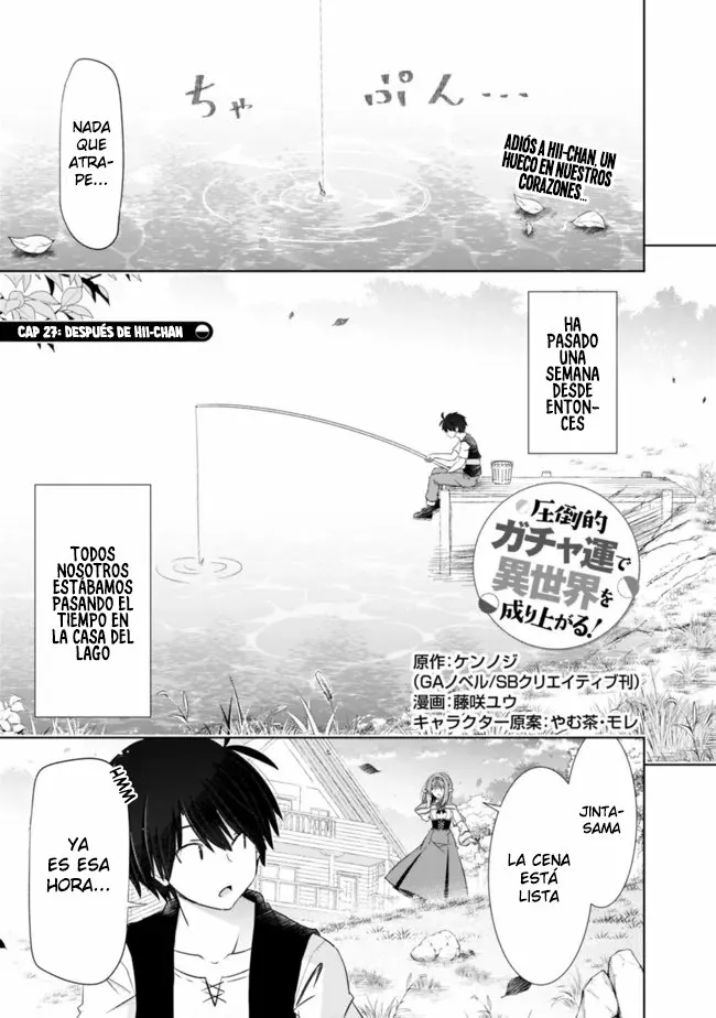 Attouteki Gacha Un de Isekai wo Nariagaru! Capítulo 27 - Page 1