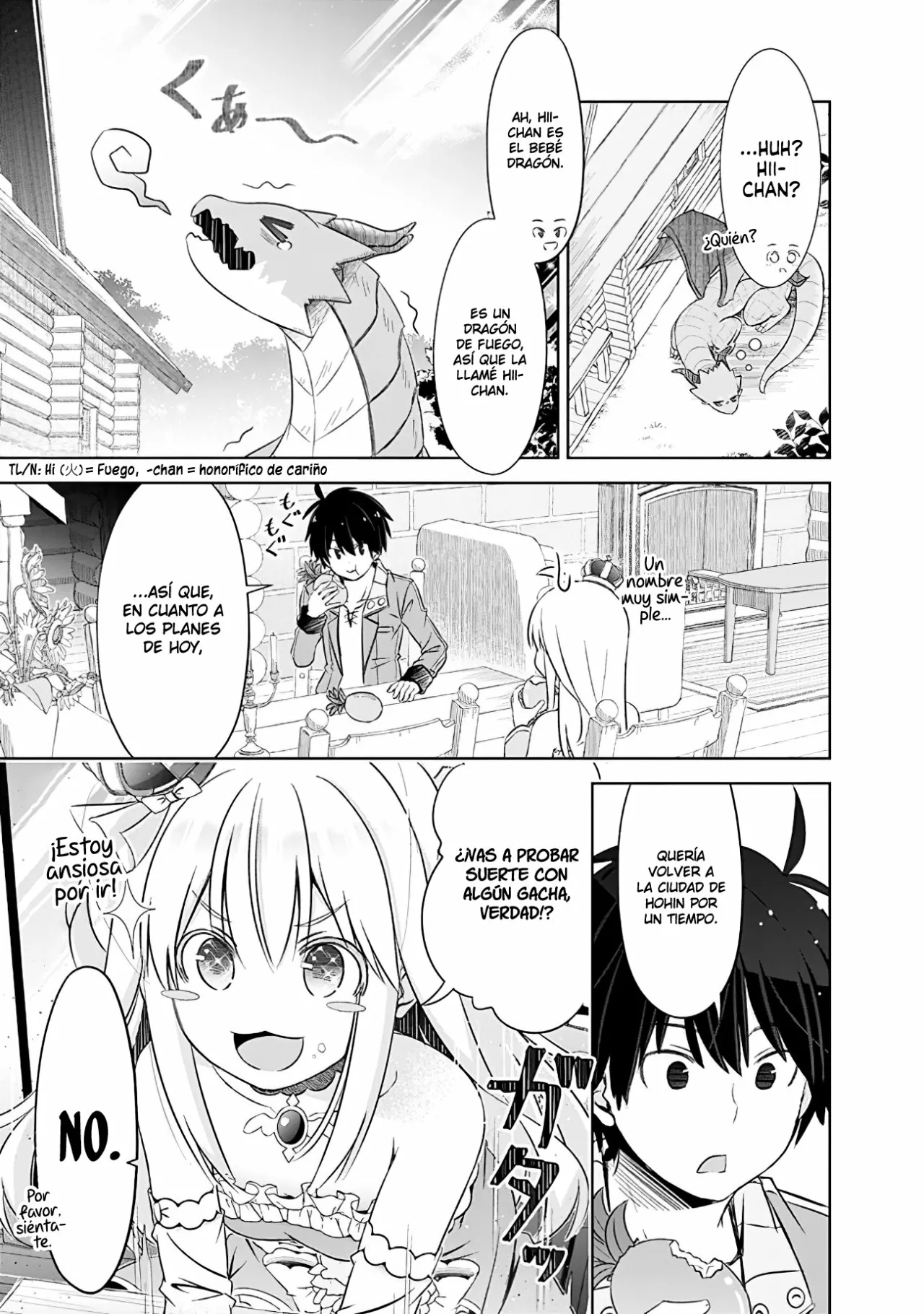 Attouteki Gacha Un de Isekai wo Nariagaru! Capítulo 9.1 - Page 7