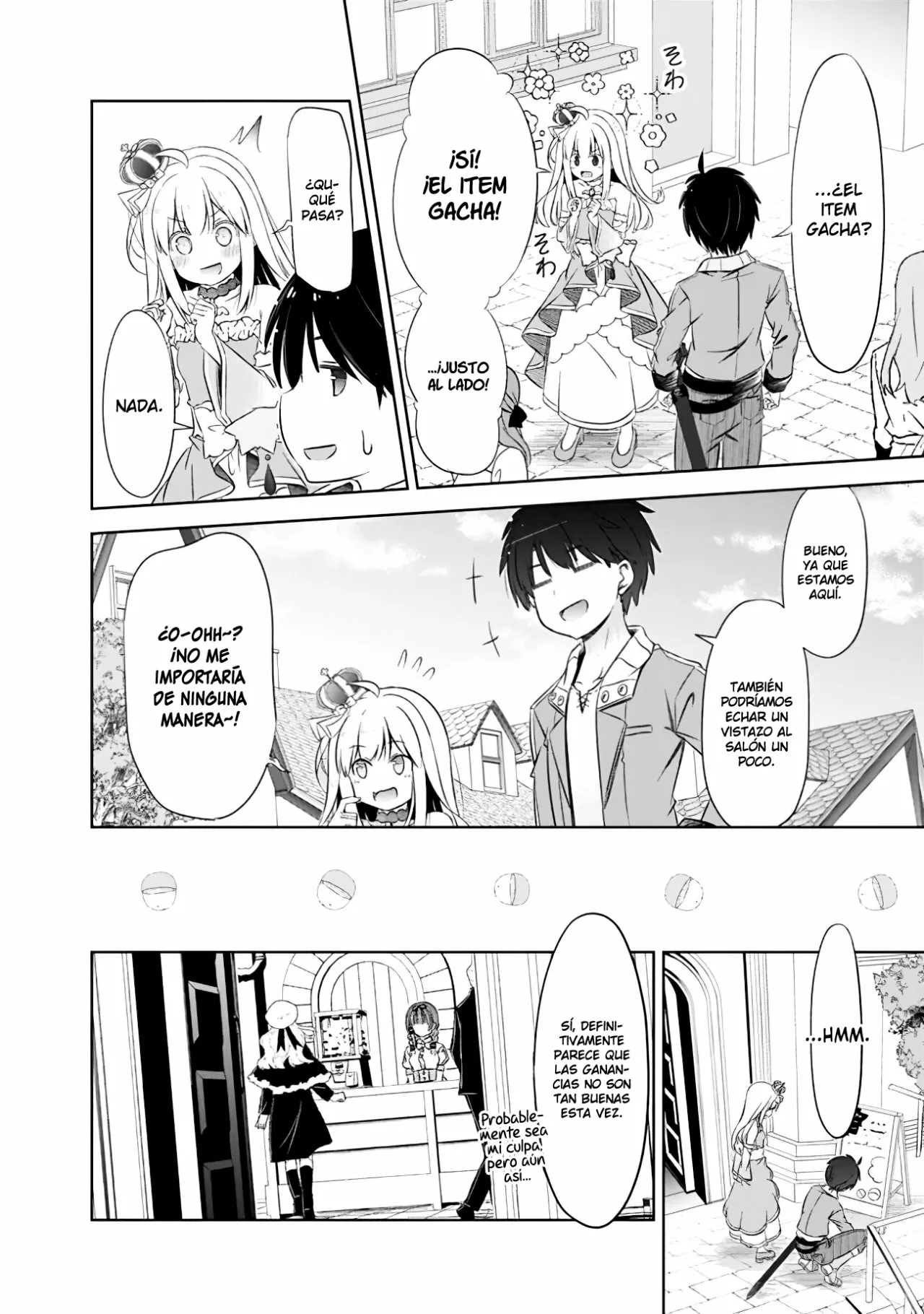 Attouteki Gacha Un de Isekai wo Nariagaru! Capítulo 9.2 - Page 8