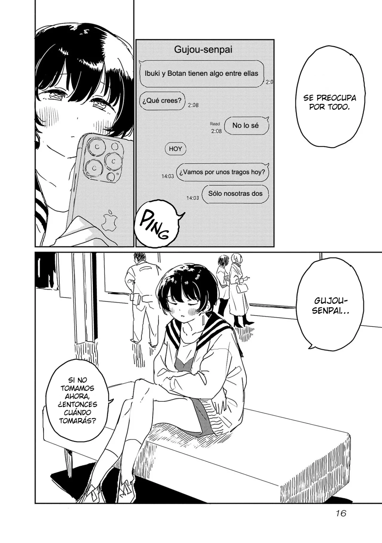 Kamiina Botan, Yoeru Sugata Wa Yuri No Hana Capítulo 28 - Page 16