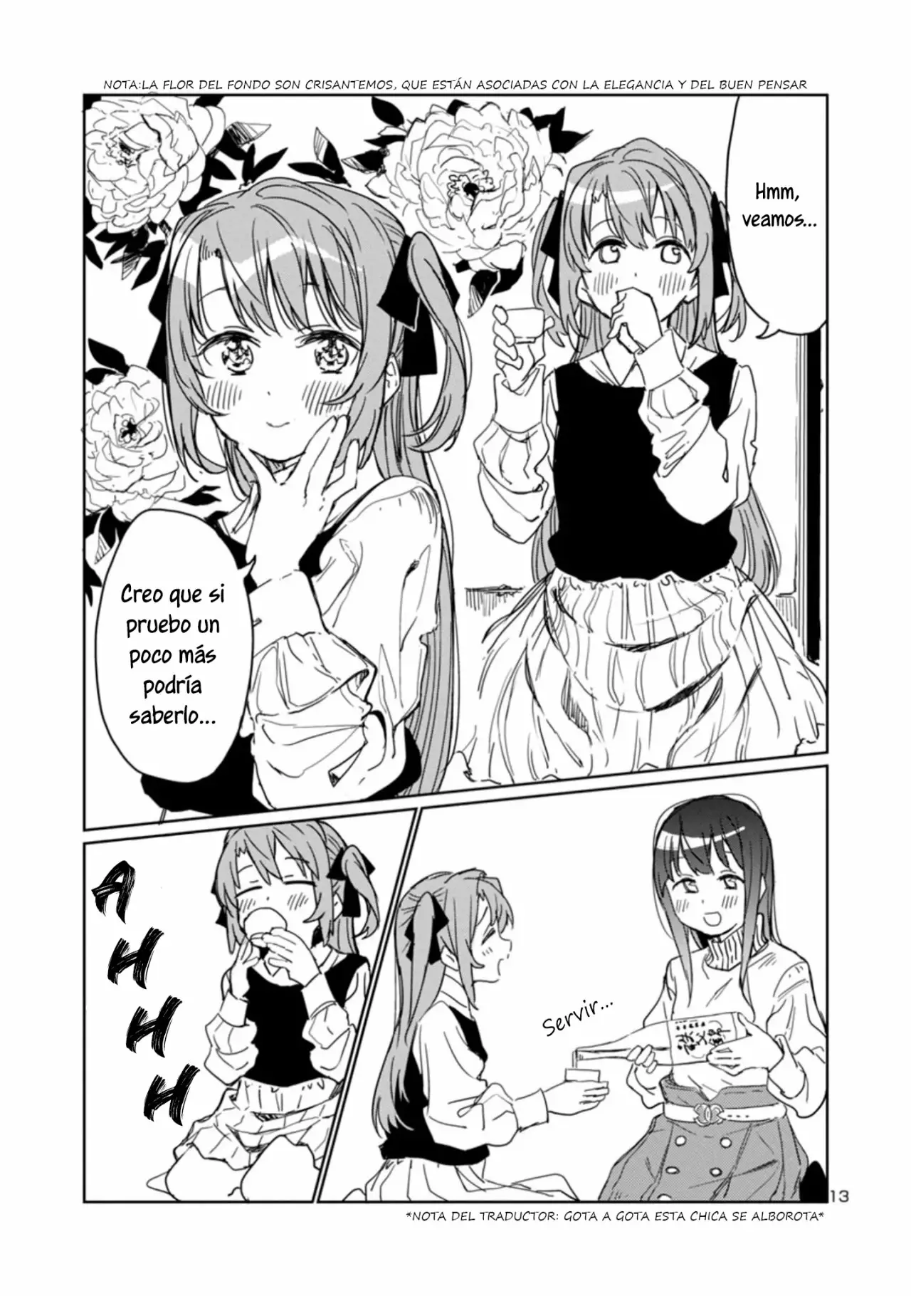 Kamiina Botan, Yoeru Sugata Wa Yuri No Hana Capítulo 3 - Page 14