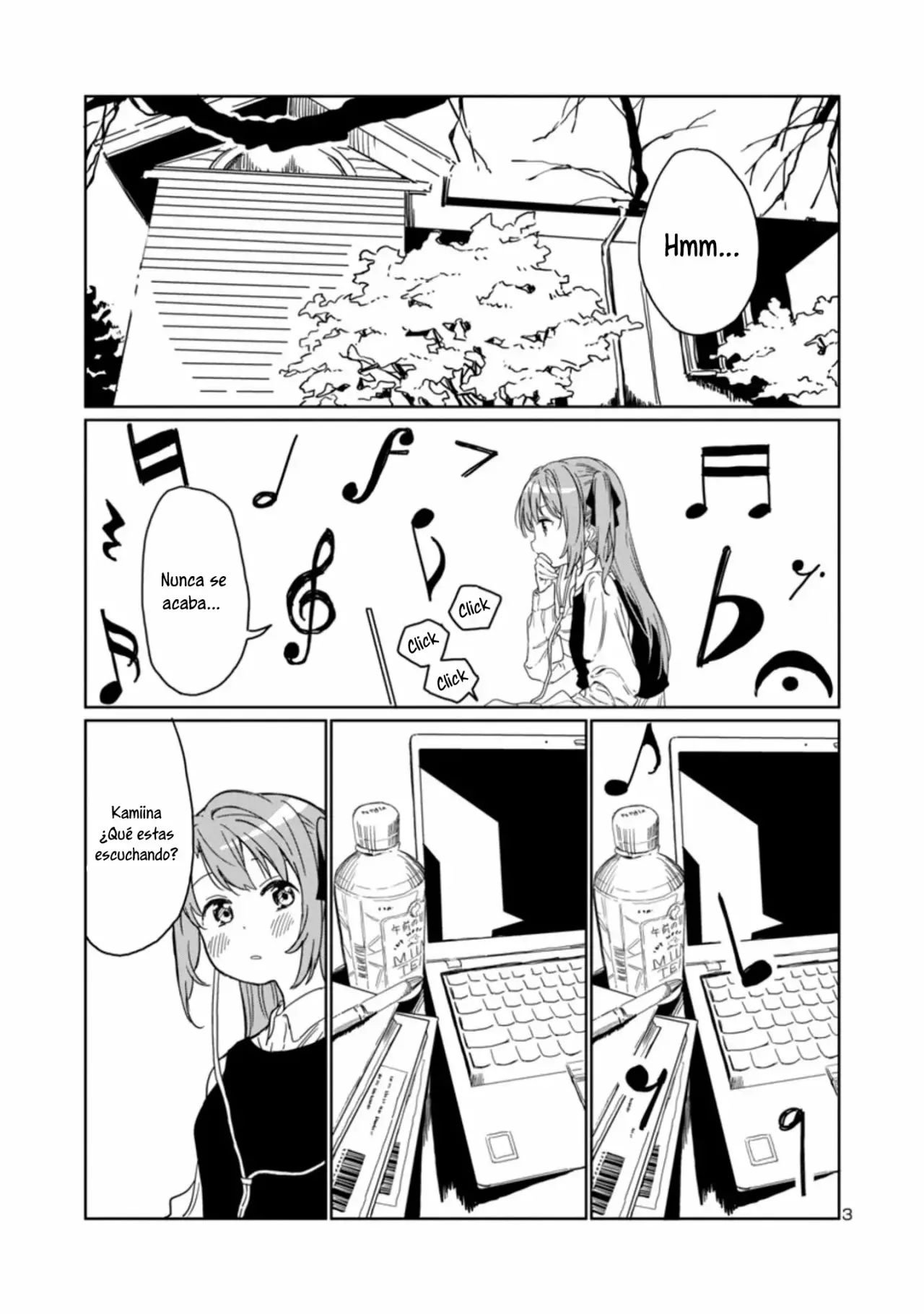 Kamiina Botan, Yoeru Sugata Wa Yuri No Hana Capítulo 3 - Page 4