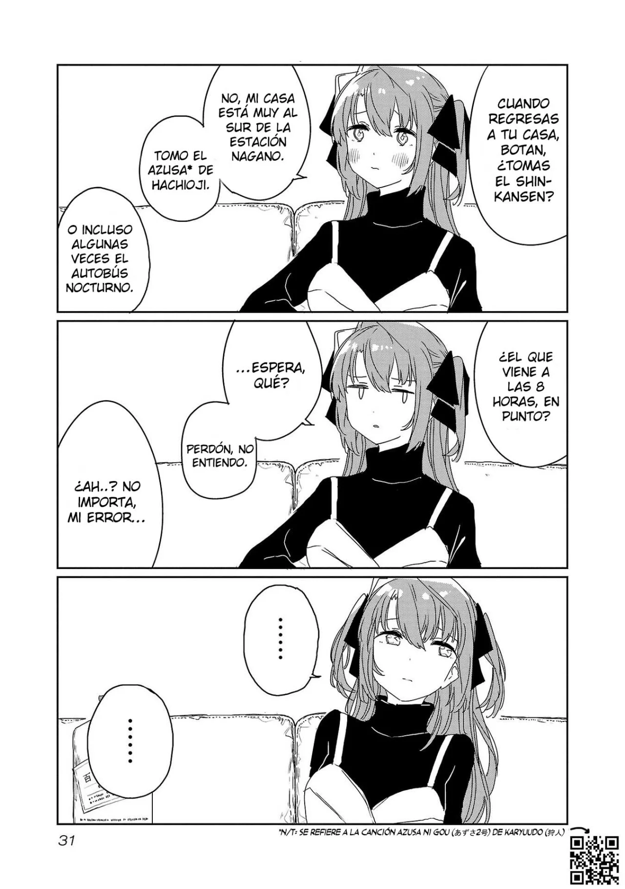 Kamiina Botan, Yoeru Sugata Wa Yuri No Hana Capítulo 30 - Page 4