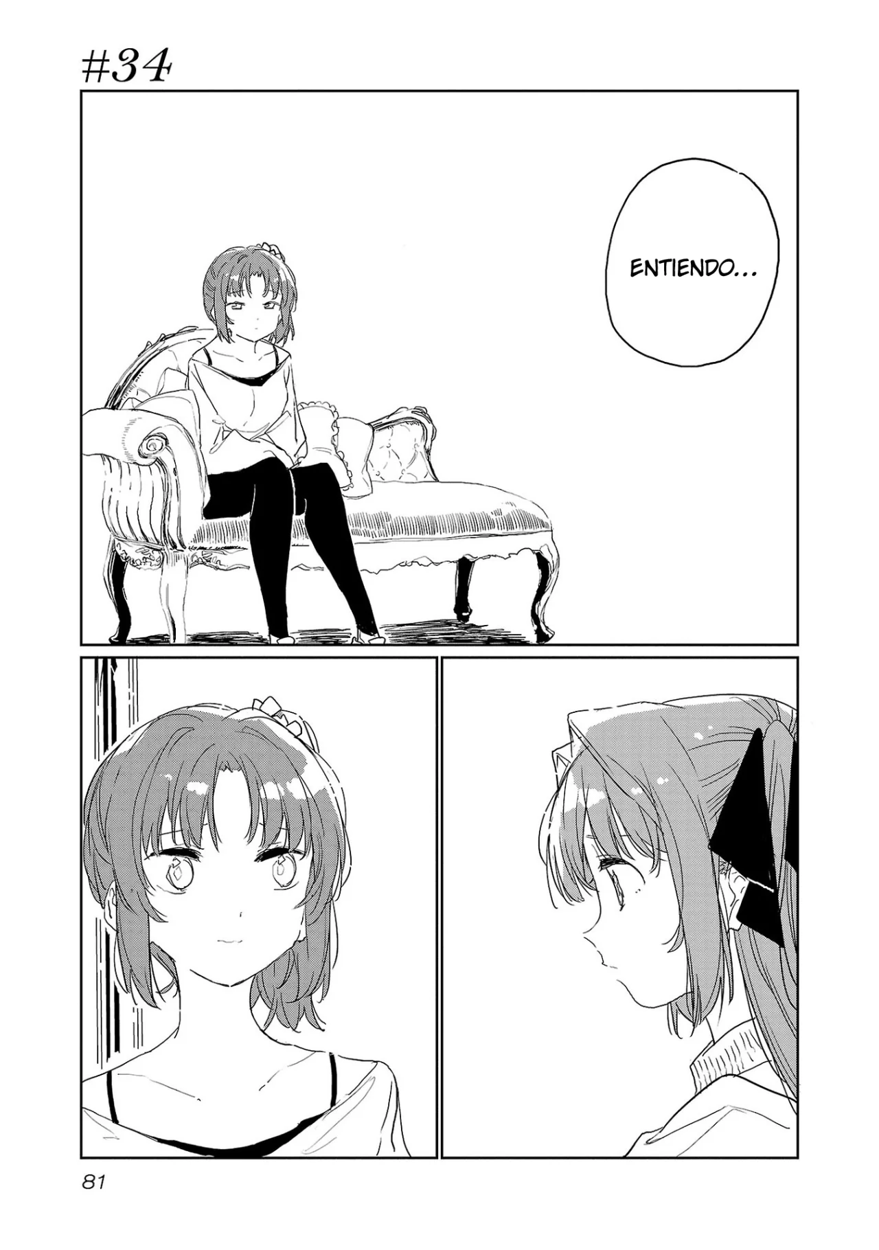 Kamiina Botan, Yoeru Sugata Wa Yuri No Hana Capítulo 34 - Page 2