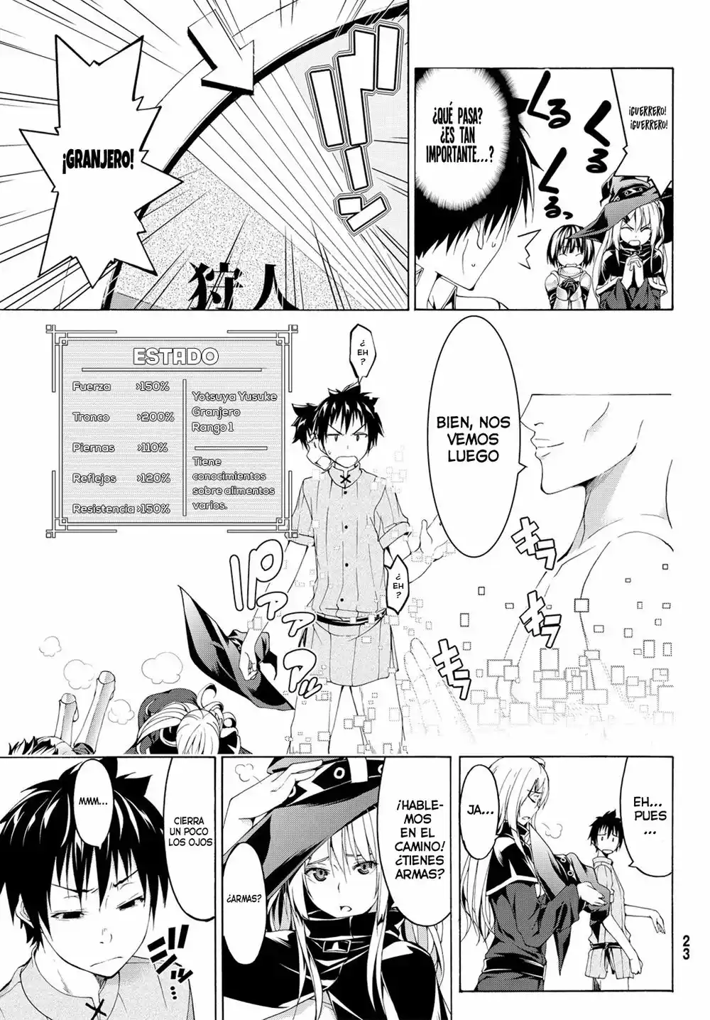 100-man no Inochi no Ue ni Ore wa Tatte Iru Capítulo 1 - Page 13