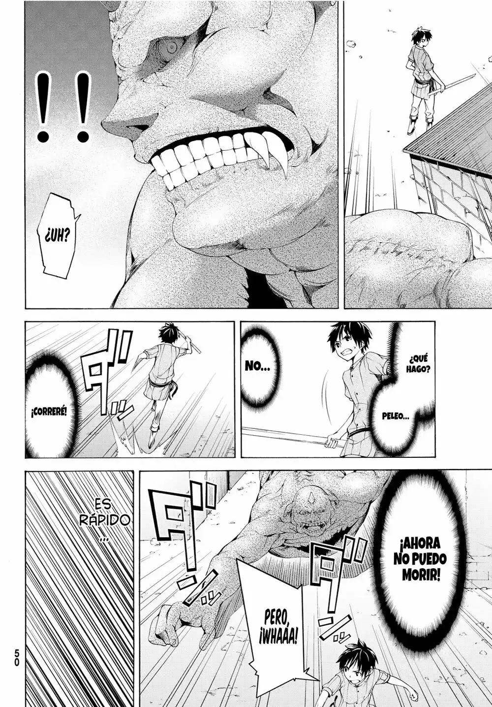 100-man no Inochi no Ue ni Ore wa Tatte Iru Capítulo 1 - Page 40