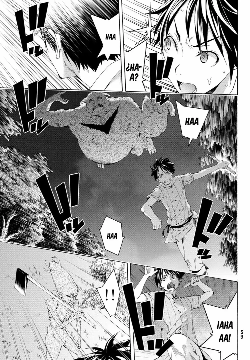 100-man no Inochi no Ue ni Ore wa Tatte Iru Capítulo 1 - Page 49