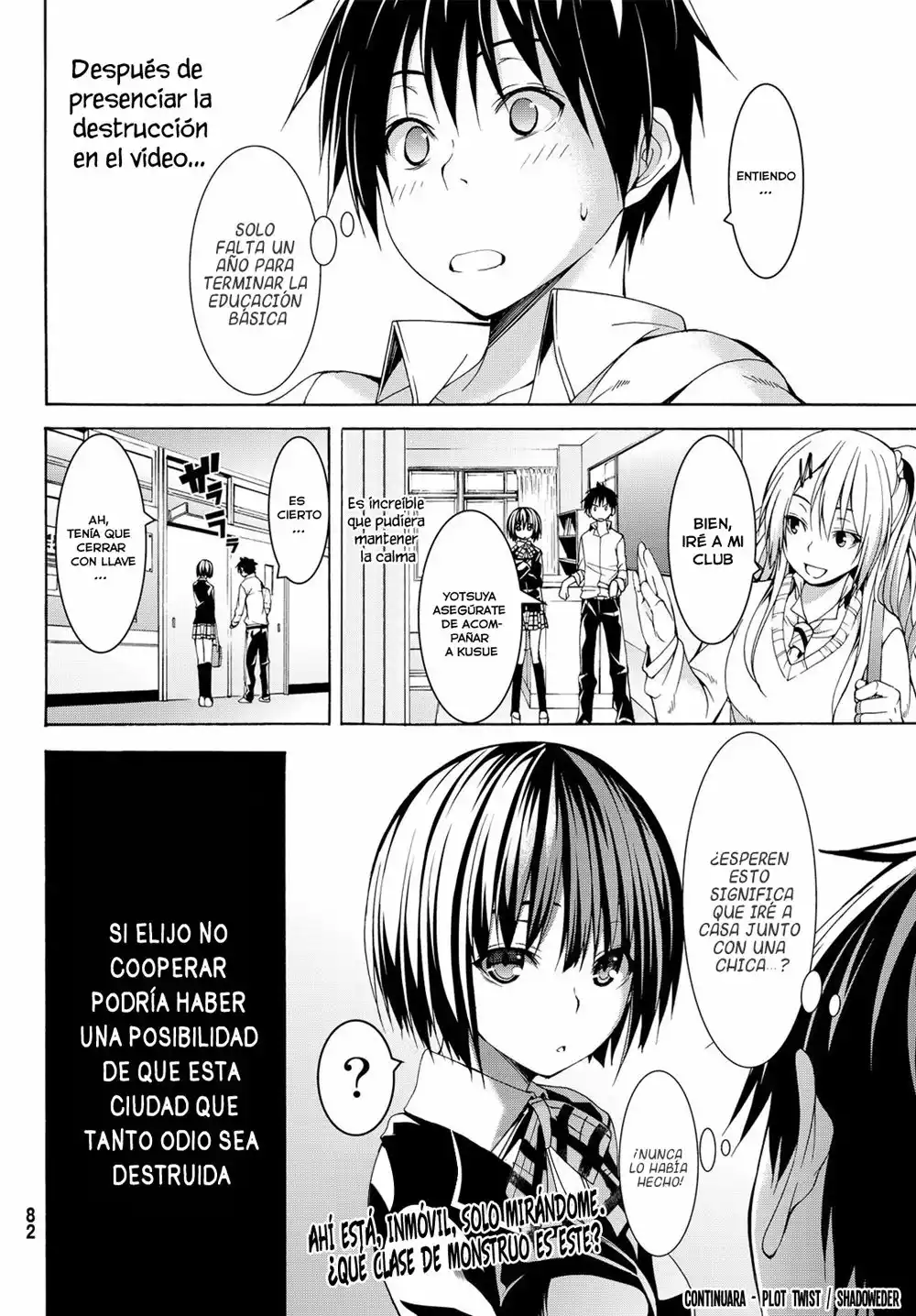 100-man no Inochi no Ue ni Ore wa Tatte Iru Capítulo 1 - Page 71