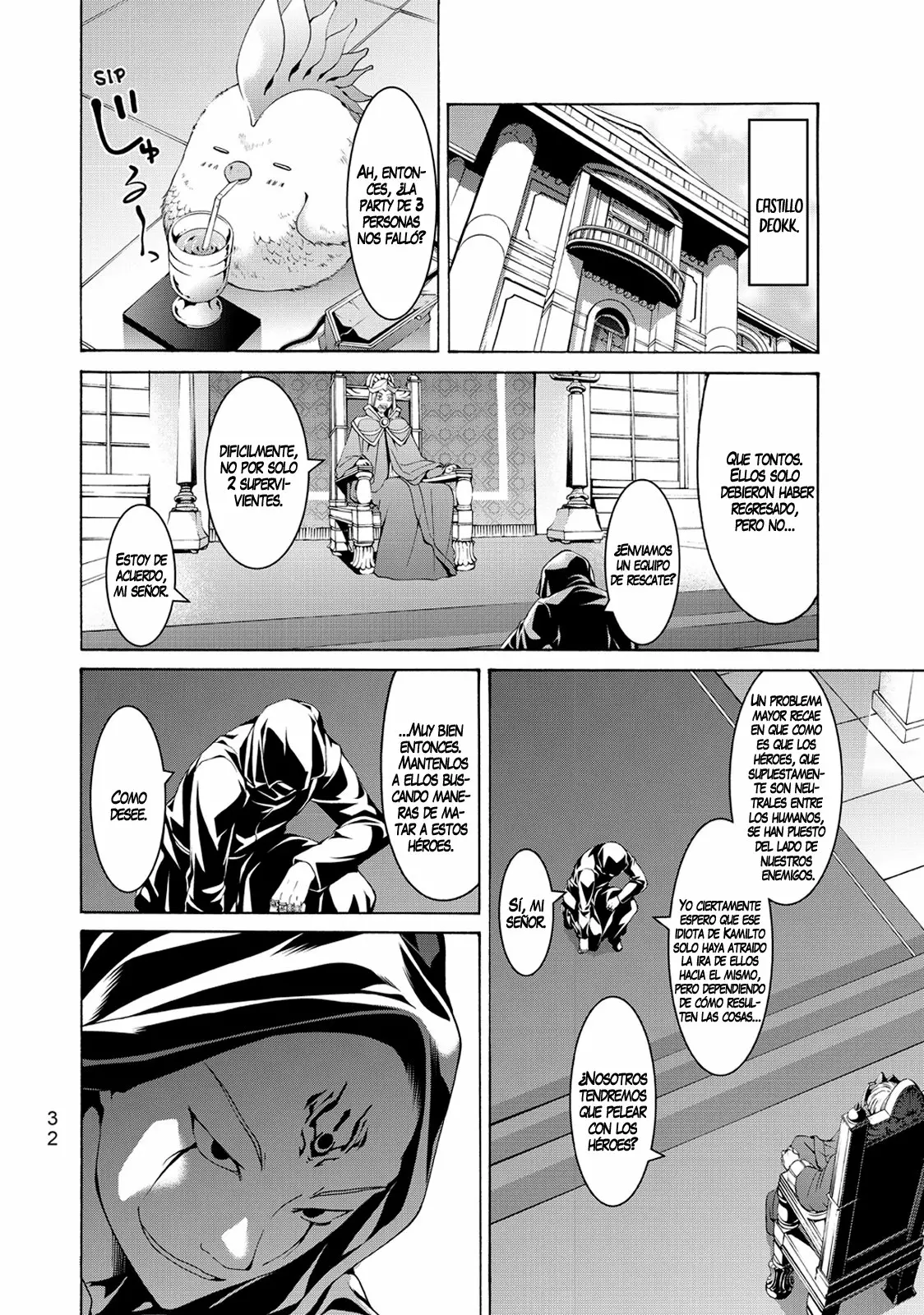 100-man no Inochi no Ue ni Ore wa Tatte Iru Capítulo 10 - Page 34