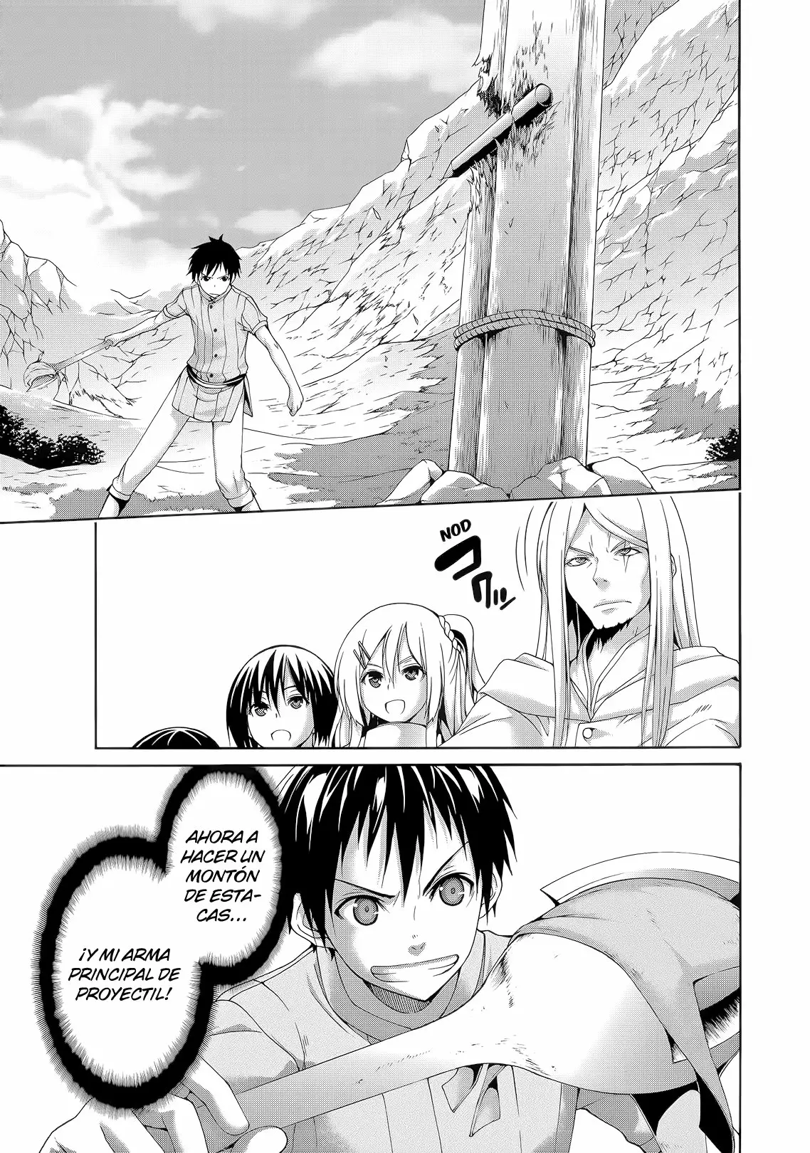100-man no Inochi no Ue ni Ore wa Tatte Iru Capítulo 16 - Page 15