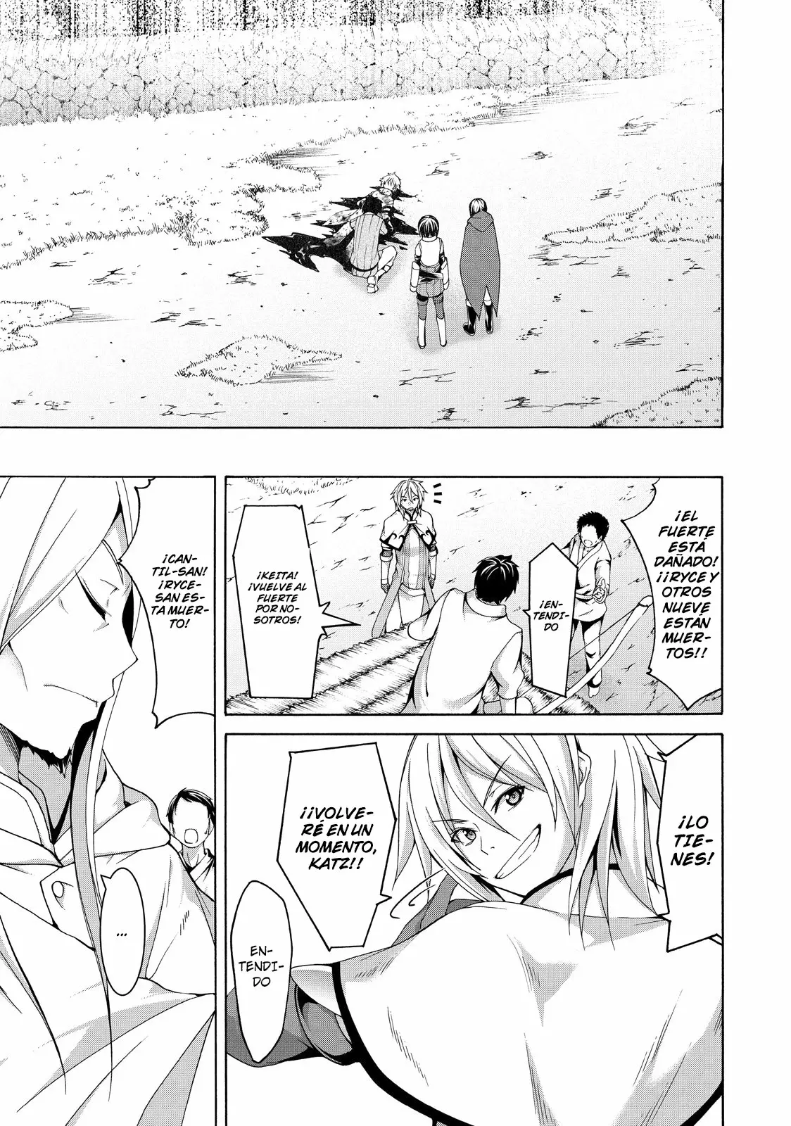 100-man no Inochi no Ue ni Ore wa Tatte Iru Capítulo 17 - Page 36