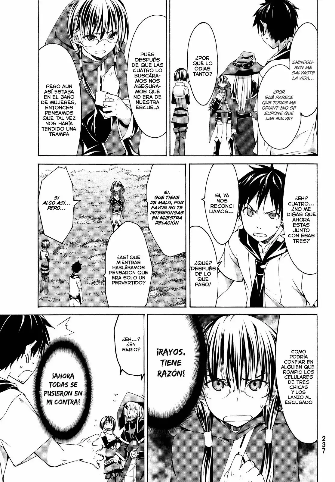 100-man no Inochi no Ue ni Ore wa Tatte Iru Capítulo 2 - Page 32