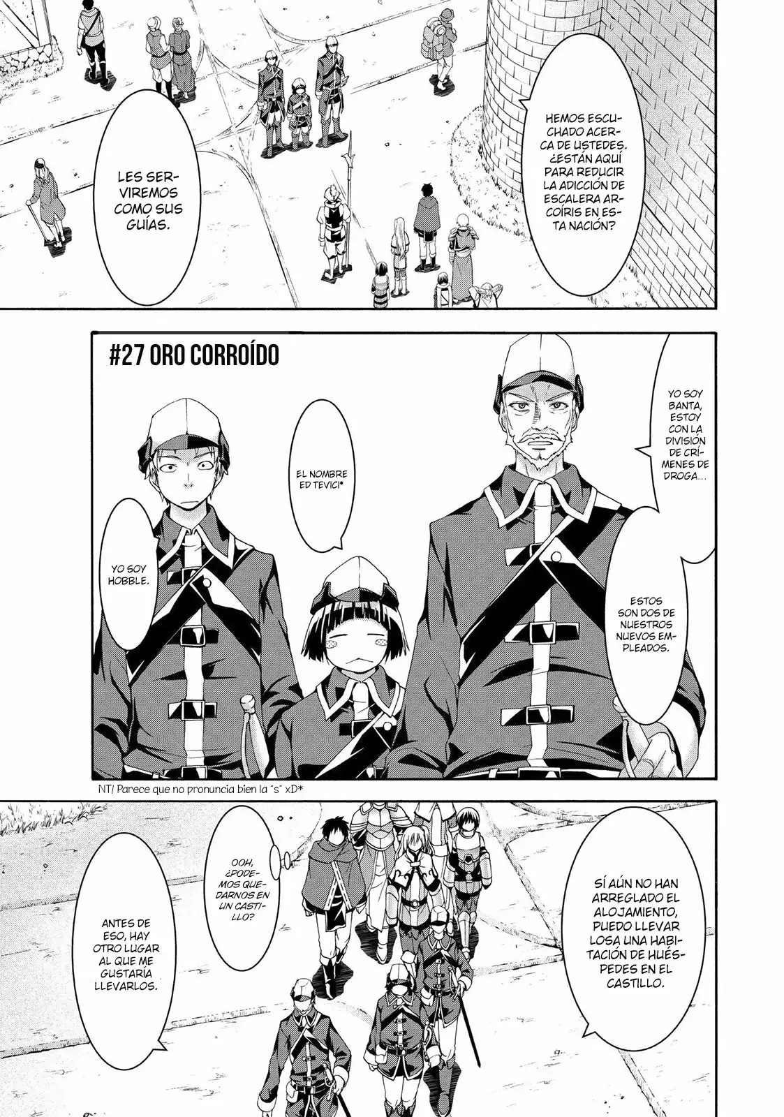 100-man no Inochi no Ue ni Ore wa Tatte Iru Capítulo 27 - Page 2