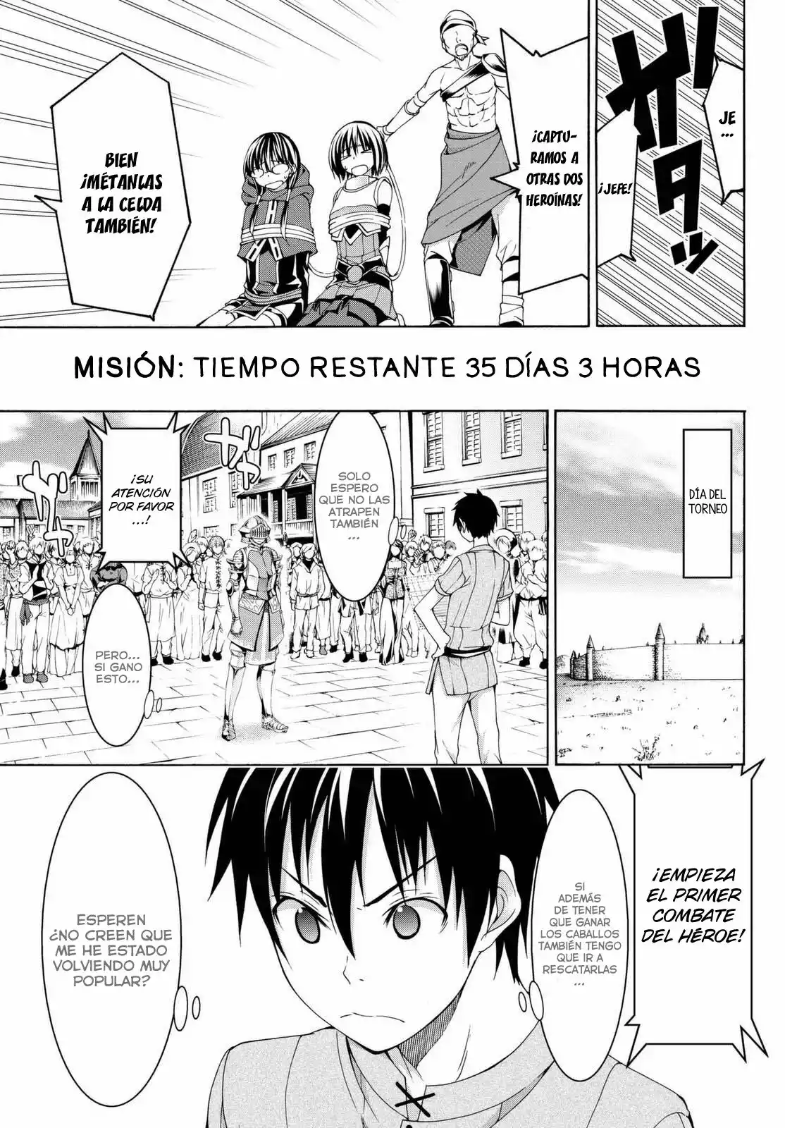 100-man no Inochi no Ue ni Ore wa Tatte Iru Capítulo 3 - Page 38