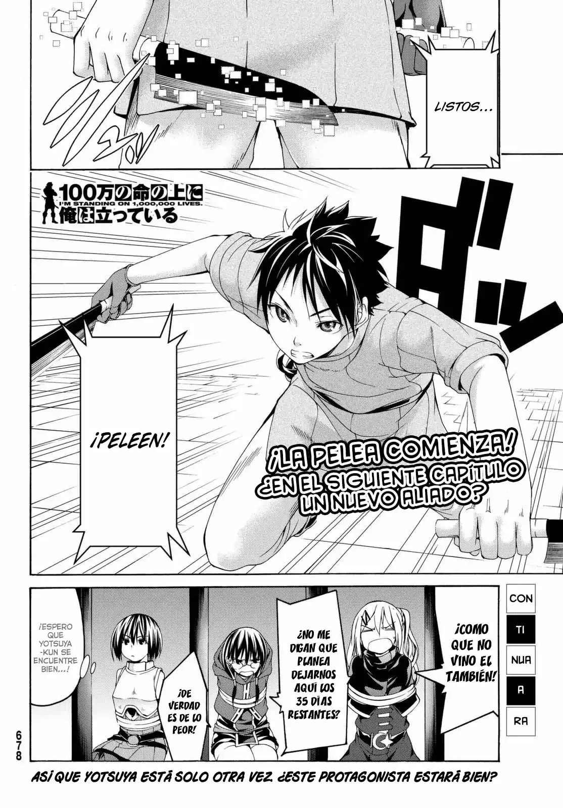 100-man no Inochi no Ue ni Ore wa Tatte Iru Capítulo 3 - Page 39