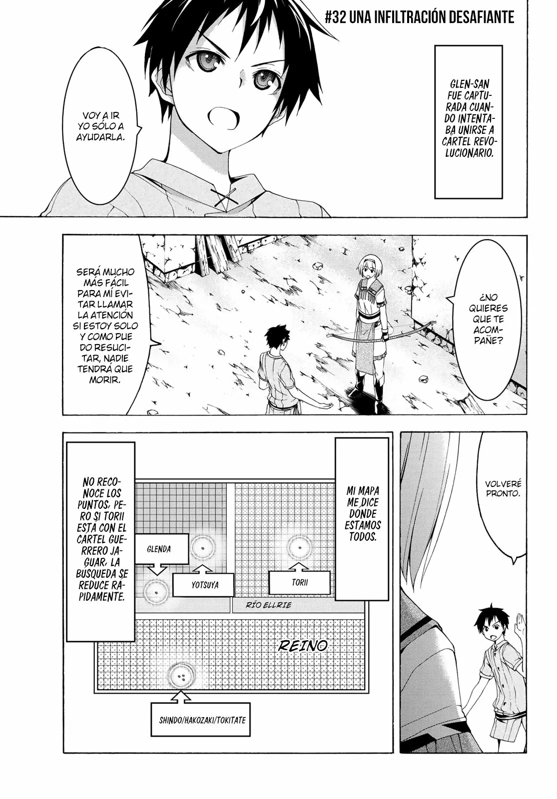 100-man no Inochi no Ue ni Ore wa Tatte Iru Capítulo 32 - Page 2