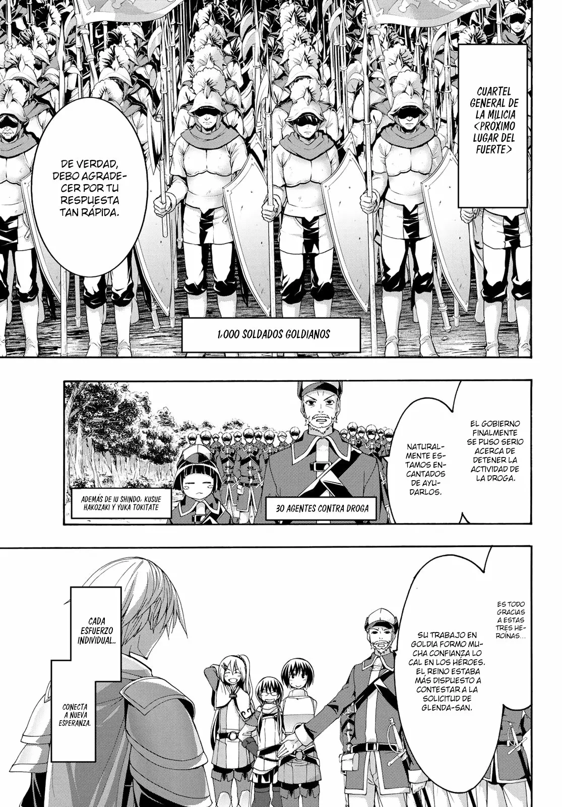 100-man no Inochi no Ue ni Ore wa Tatte Iru Capítulo 36 - Page 19