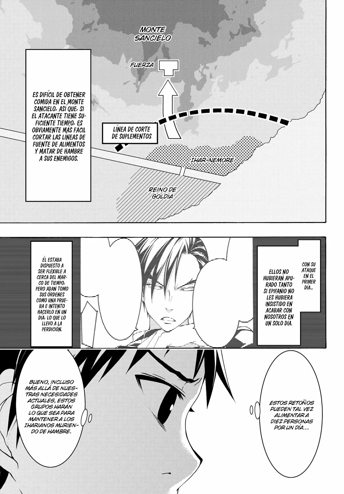 100-man no Inochi no Ue ni Ore wa Tatte Iru Capítulo 37 - Page 8