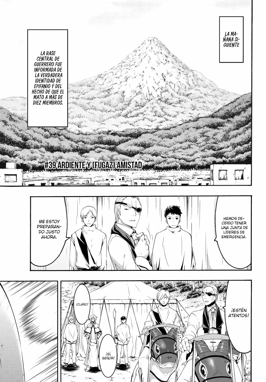 100-man no Inochi no Ue ni Ore wa Tatte Iru Capítulo 39 - Page 2