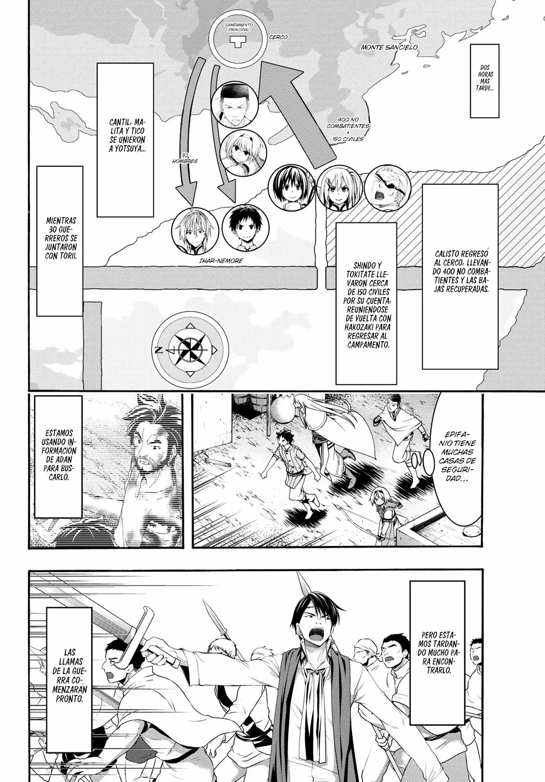 100-man no Inochi no Ue ni Ore wa Tatte Iru Capítulo 40 - Page 22