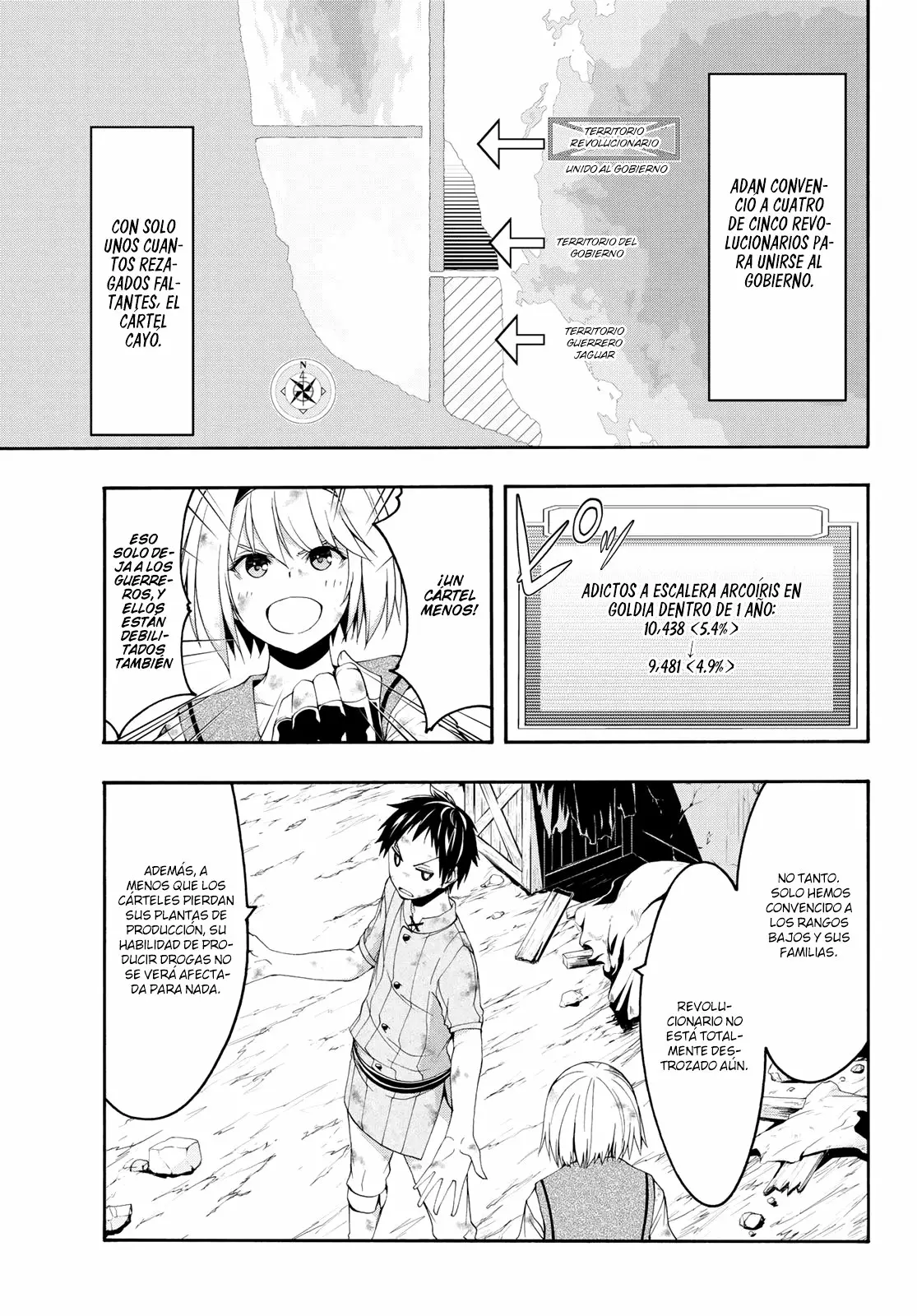 100-man no Inochi no Ue ni Ore wa Tatte Iru Capítulo 42 - Page 8