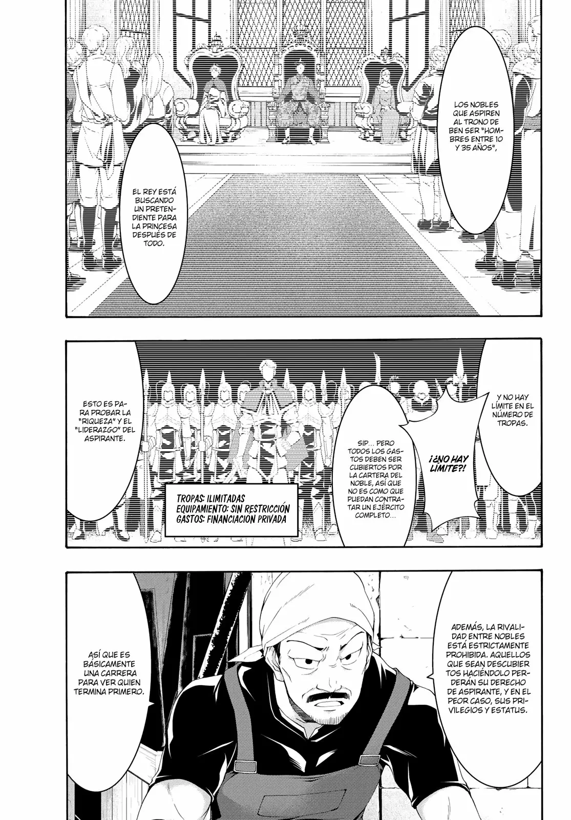 100-man no Inochi no Ue ni Ore wa Tatte Iru Capítulo 49 - Page 28