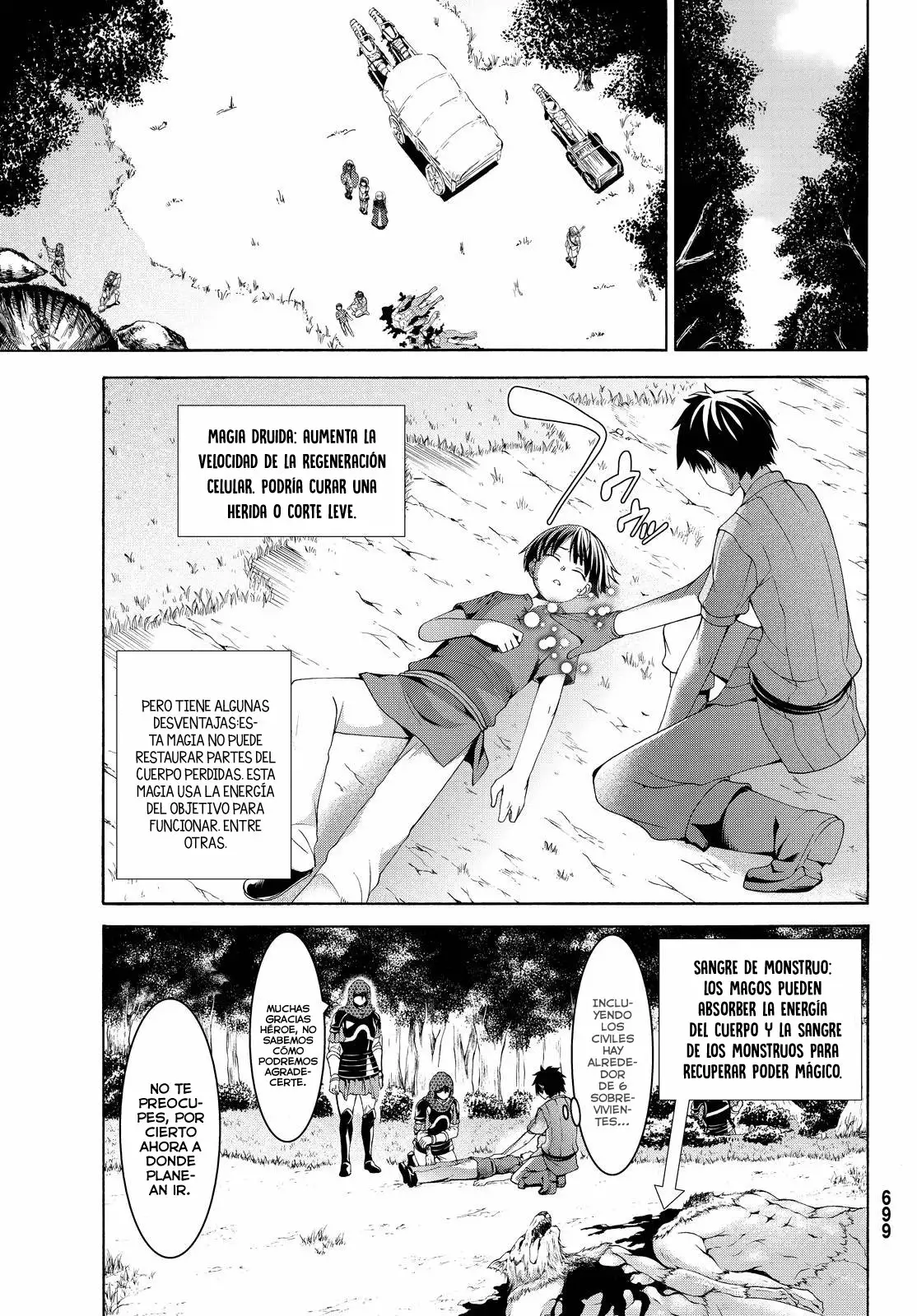 100-man no Inochi no Ue ni Ore wa Tatte Iru Capítulo 5 - Page 33