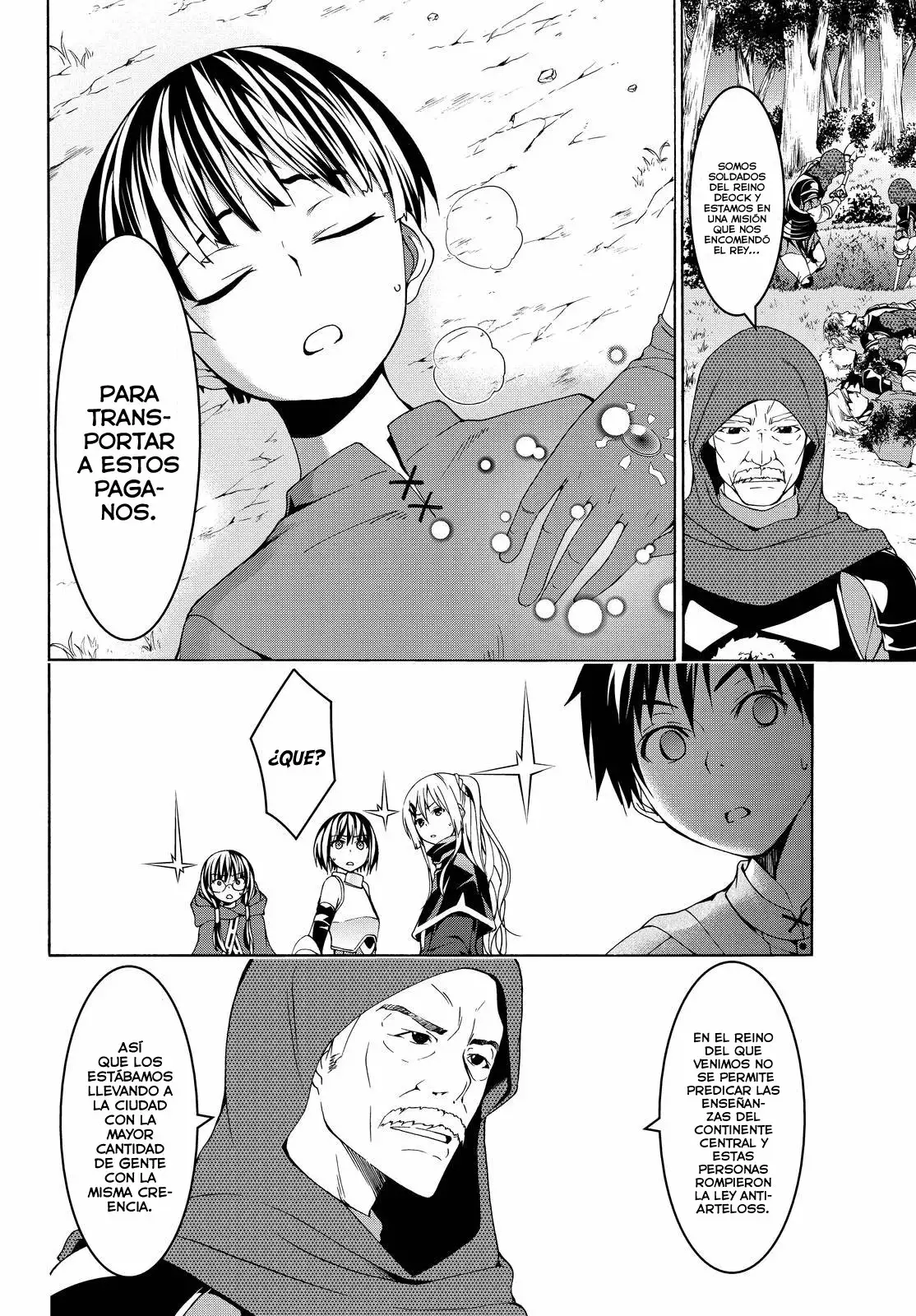 100-man no Inochi no Ue ni Ore wa Tatte Iru Capítulo 5 - Page 34