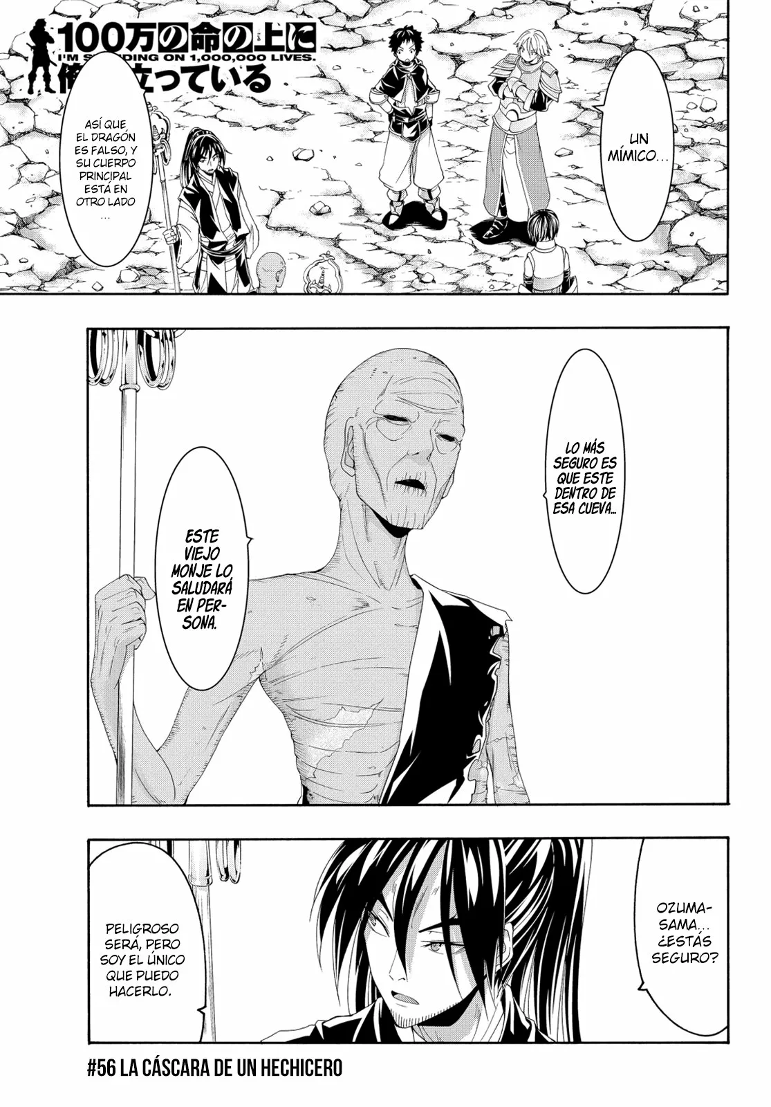 100-man no Inochi no Ue ni Ore wa Tatte Iru Capítulo 56 - Page 2